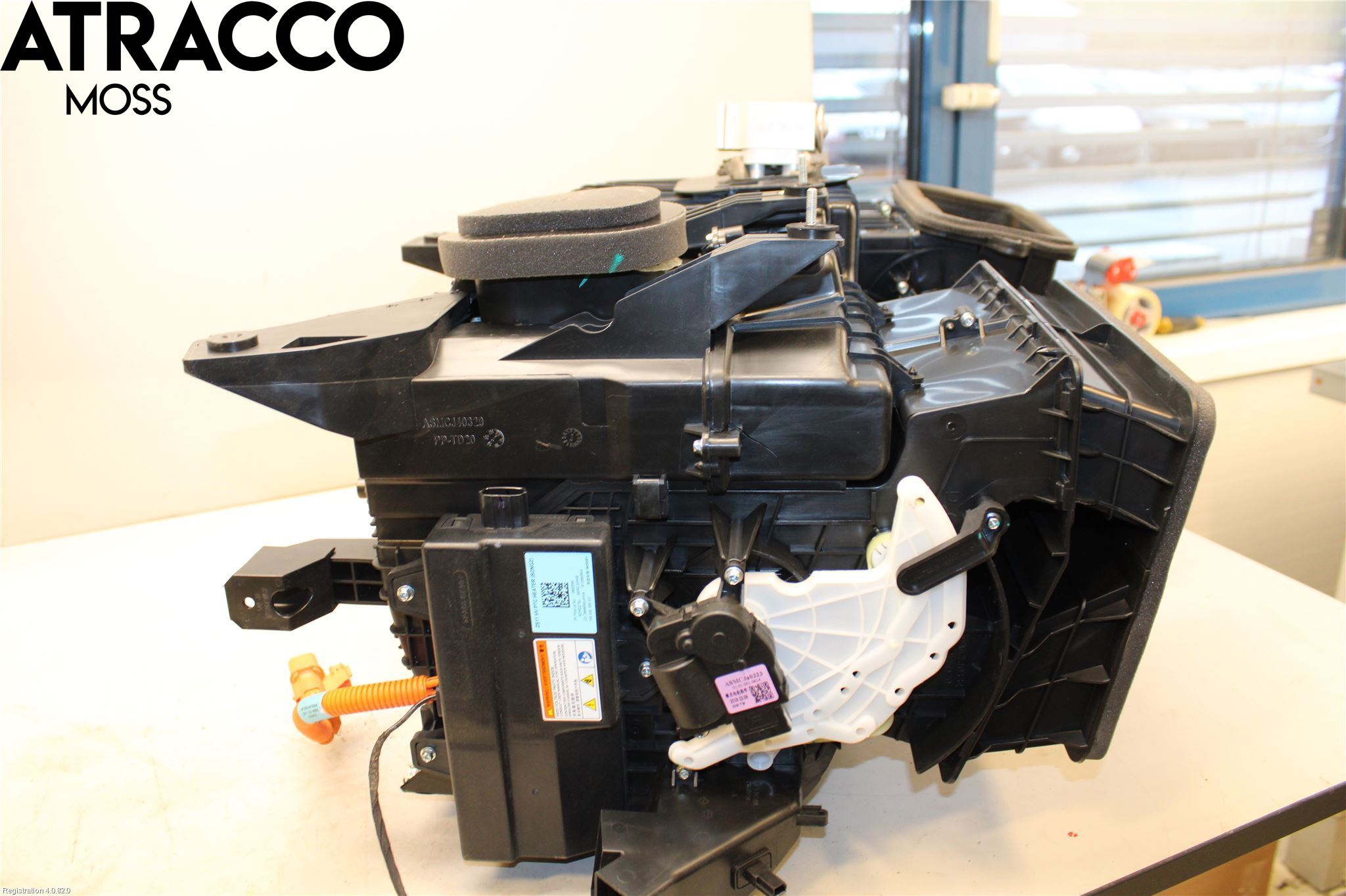 MG ZS EV 20- Varme Ac Varmeapparatvifte