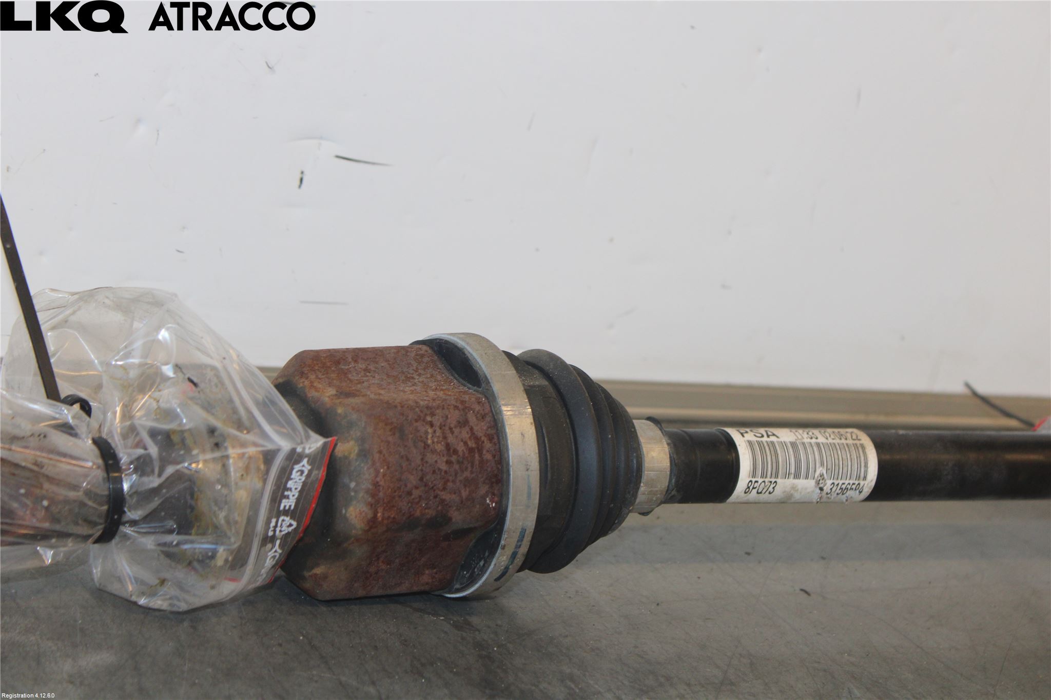 Peugeot 508 19- Drivaksel Foran Kompl Høyre