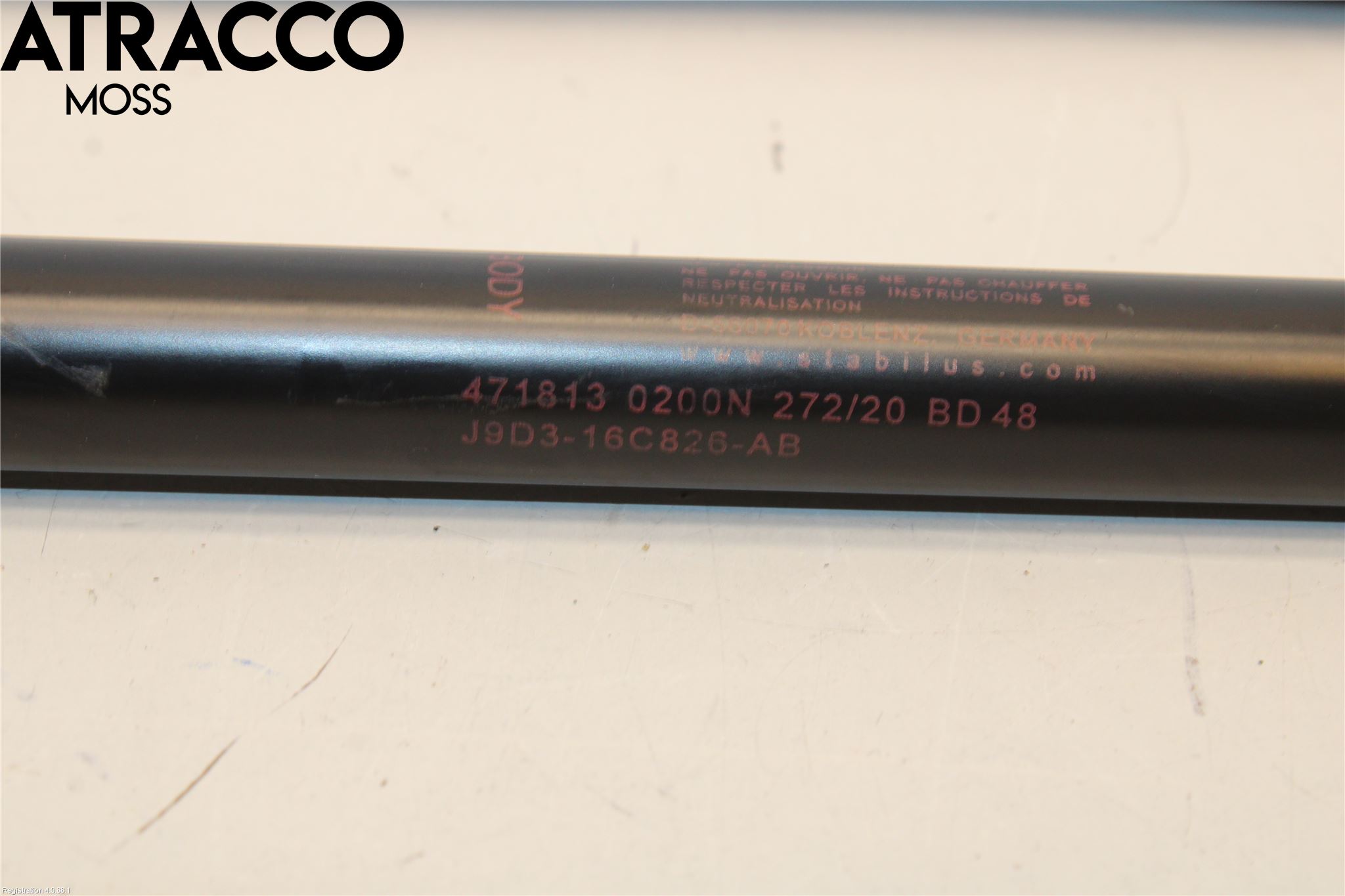 Jaguar I-PACE 18- Panser Demper-Gassfjær