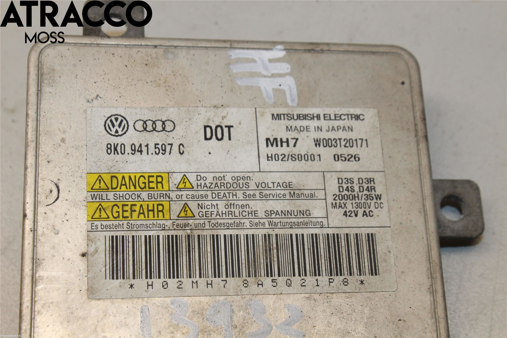 Audi A6/S6     05-11 Styreenhet Xenon