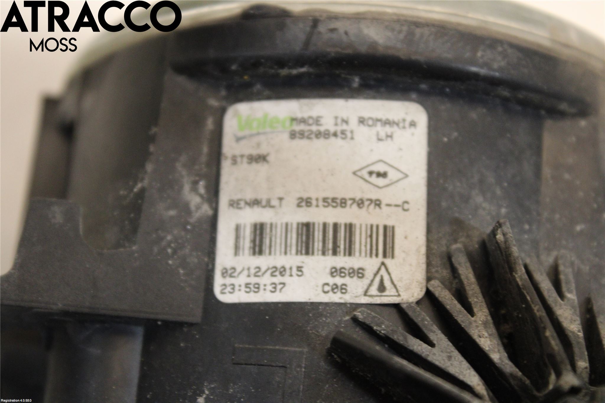 Opel VIVARO 15-19 Frontlykt-Kurve-Tåkelys