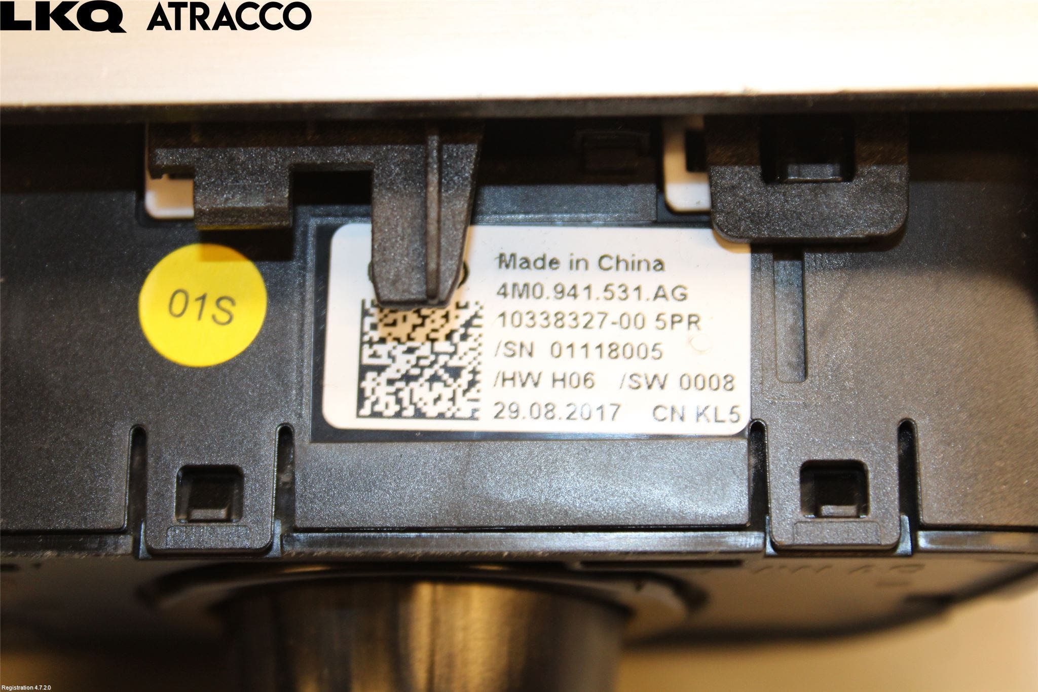 Audi A4/S4 B9 16-19 Bryter Hovedlys