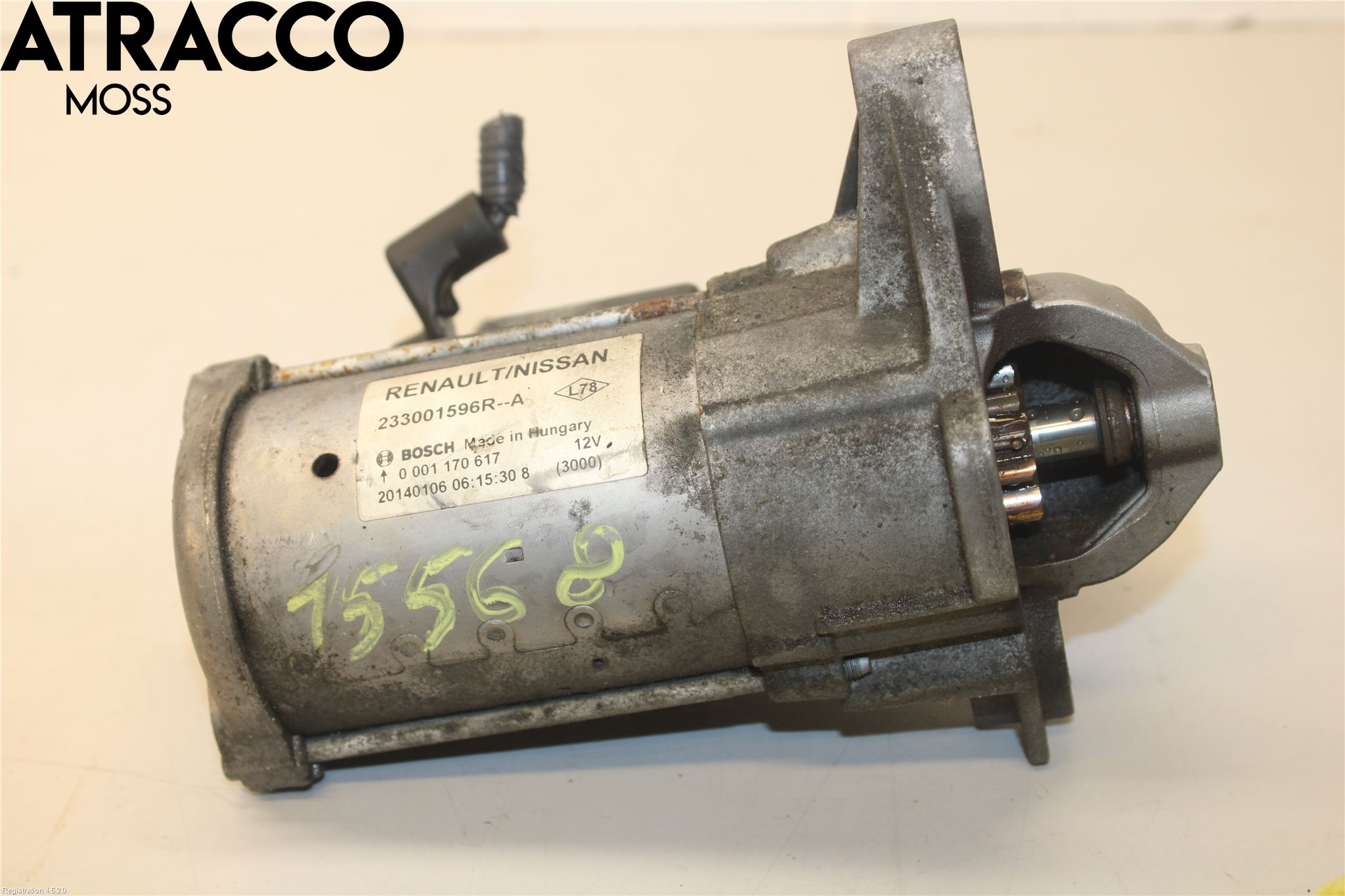 Nissan QASHQAI 14-17 Startmotor Diesel