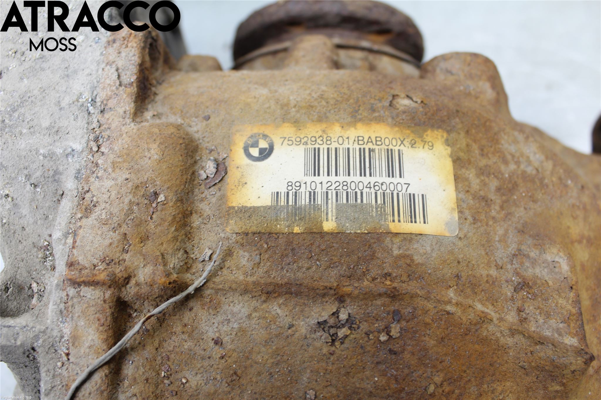 BMW X1 E84 10-15 Bakaksel Kardang Bak -Diff