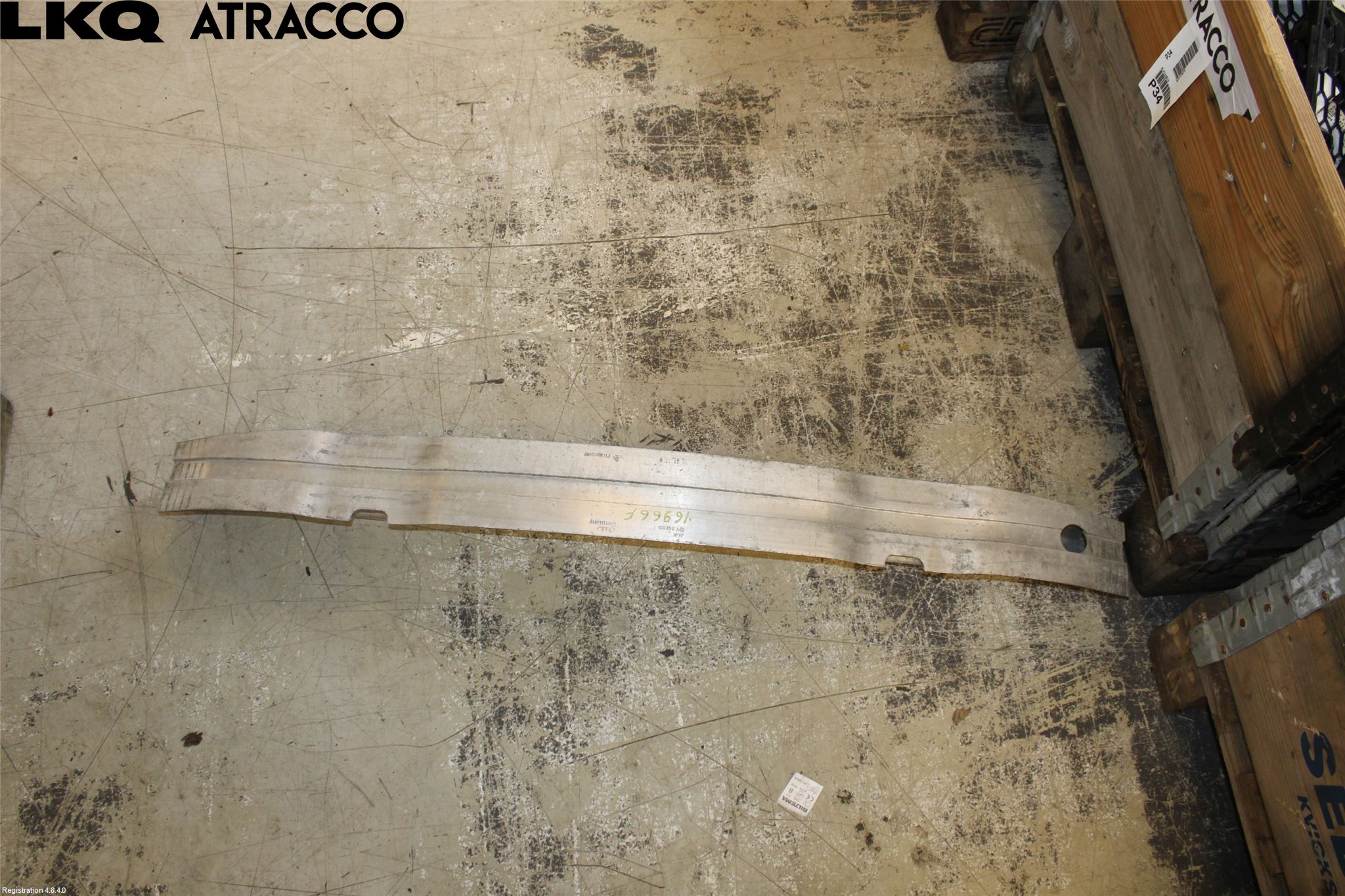 Audi A3/S3 05-13 Støtfanger Foran Bjelke