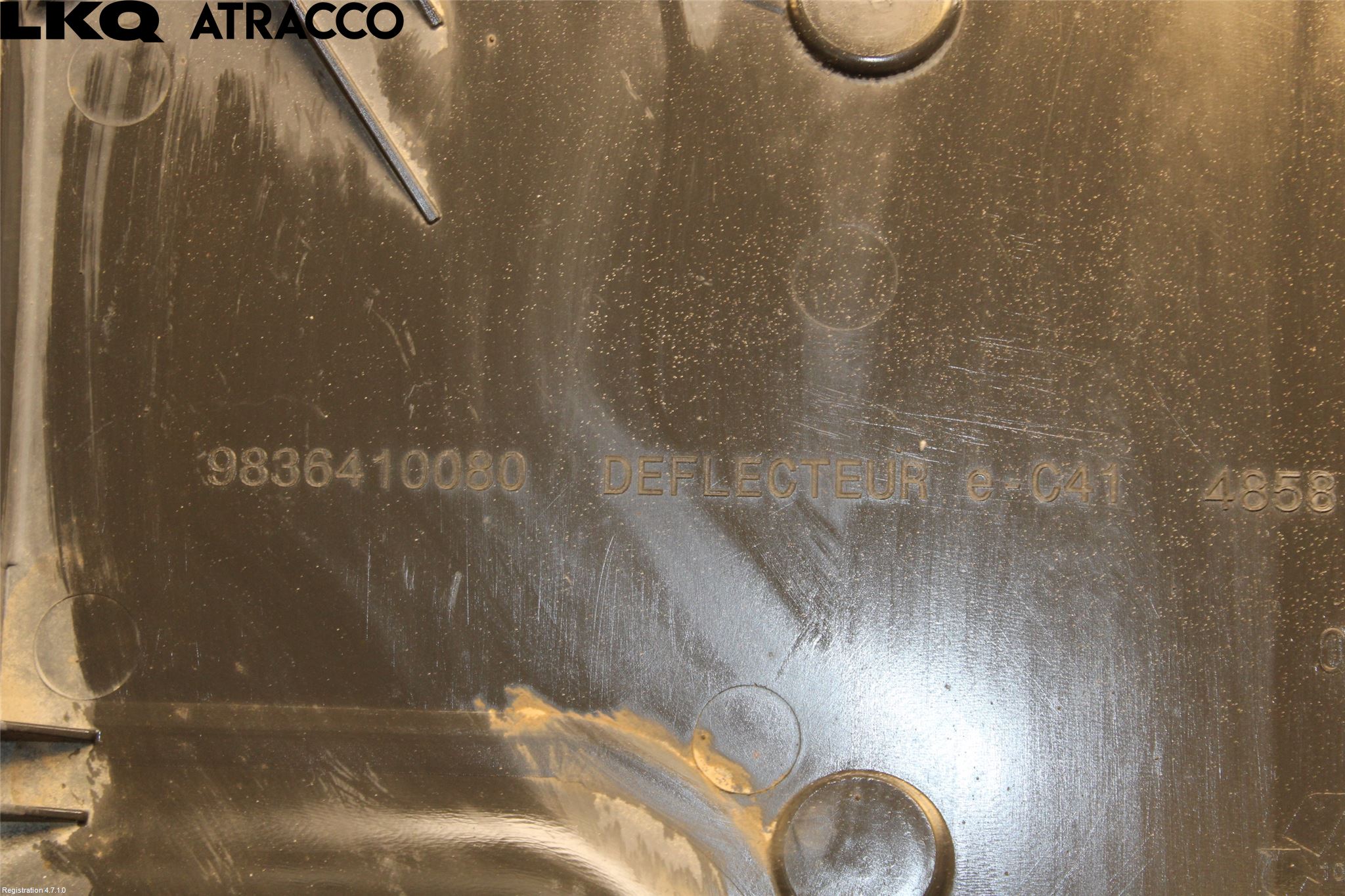 Citroen C4/E-C4 C4X/E-C4X III 21- Bunnplate U Motor-Gear-Dørk