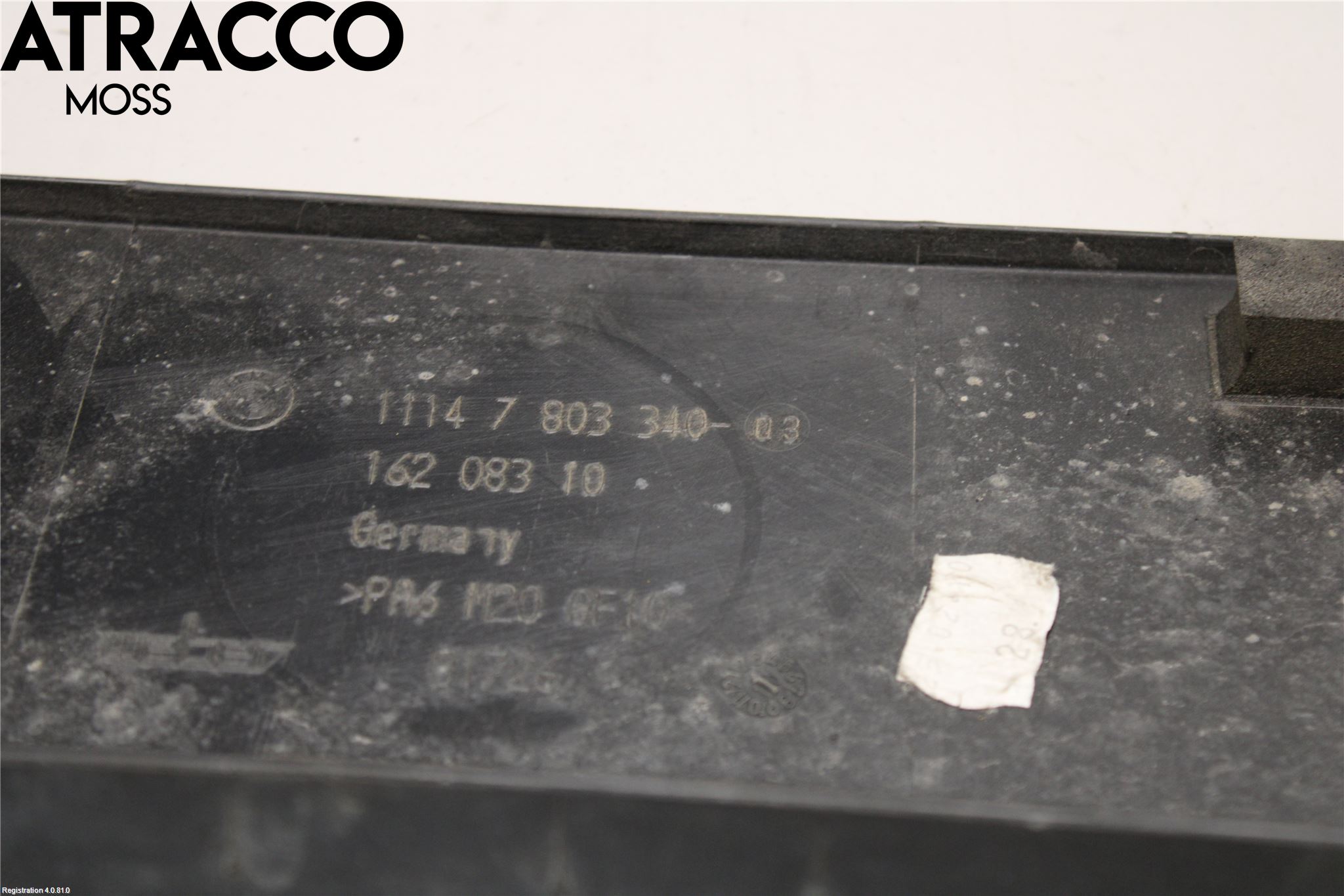 BMW 5 E60/61 Sed/Tou 02-10 Radiator Feste - Ramme - Bjelk