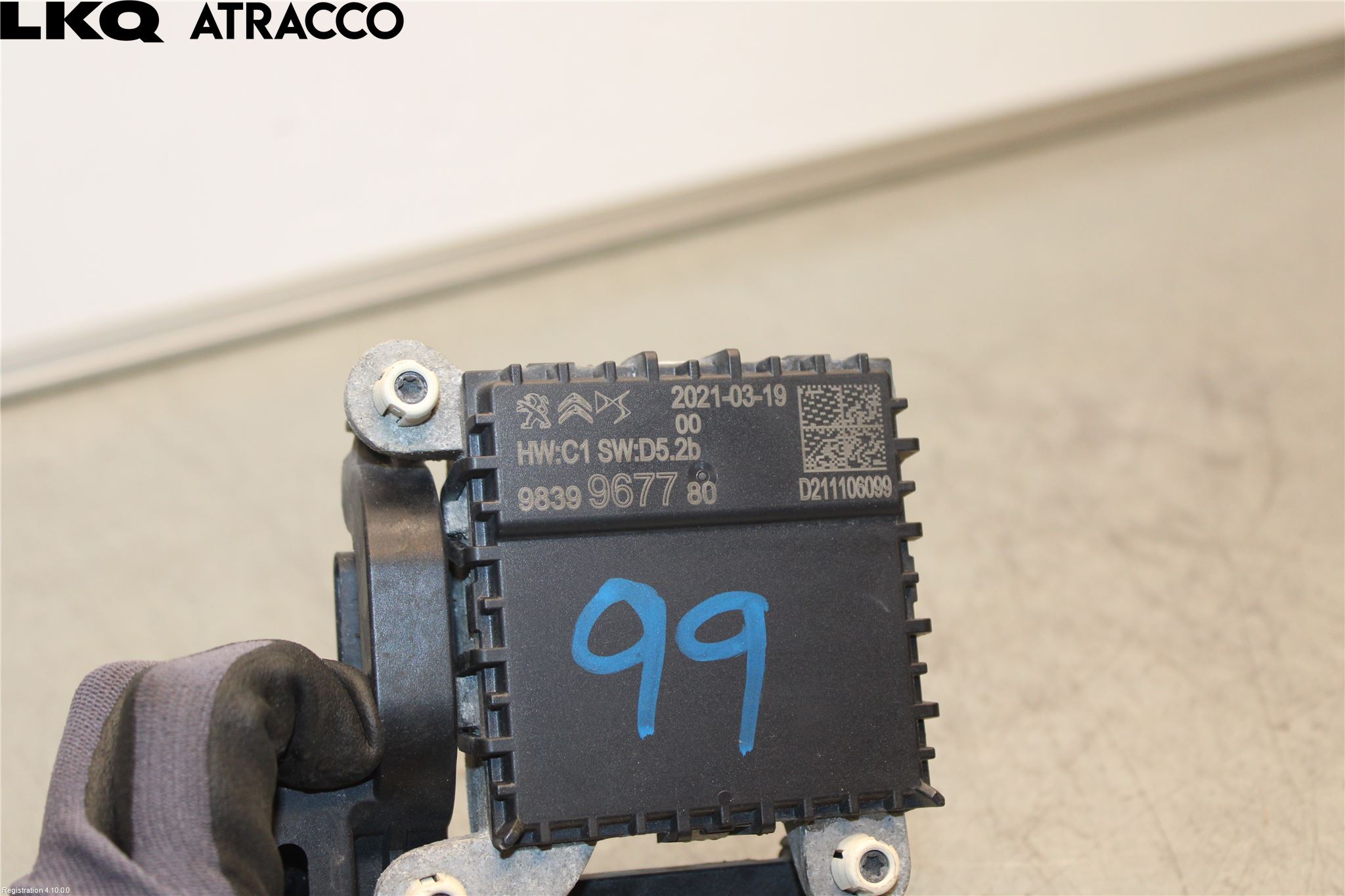 Peugeot 2008/E-2008 20- Styreenhet Øvrig