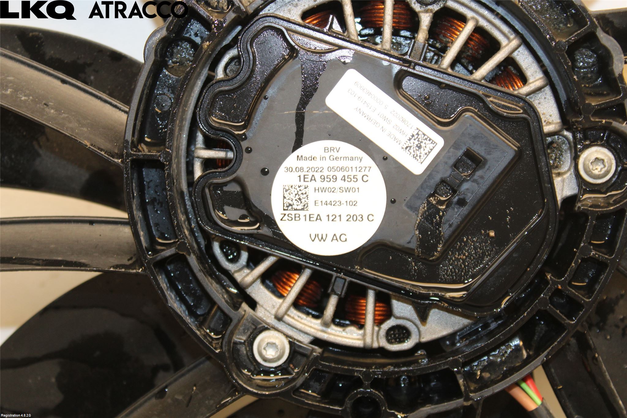 Audi Q4 E-TRON FZ 22- Kjølevifte Elektrisk