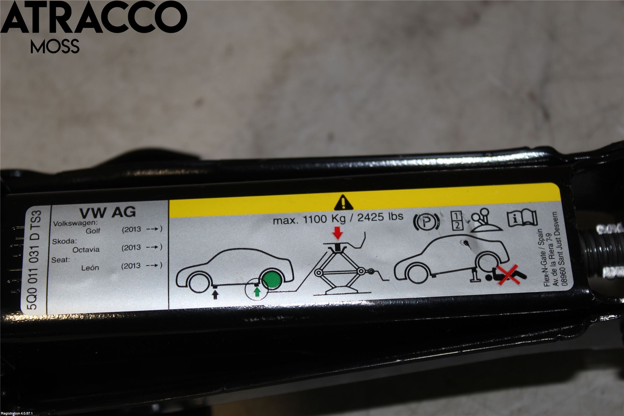 Volkswagen VW GOLF / E-GOLF VII 13-20 Jekk