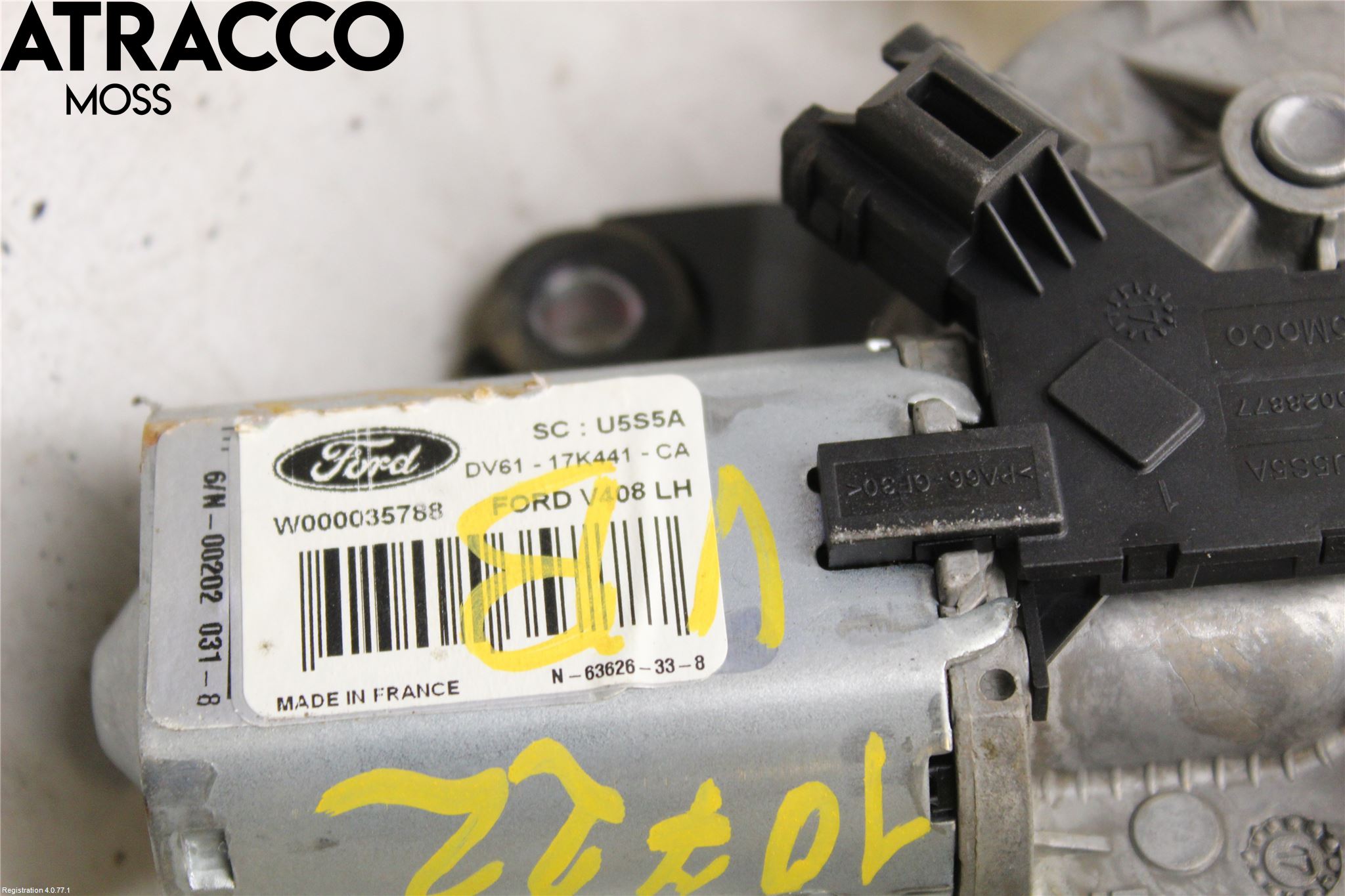 Ford TRANSIT/TOURNEO CONNECT 13-22 Viskermotor Bakluke