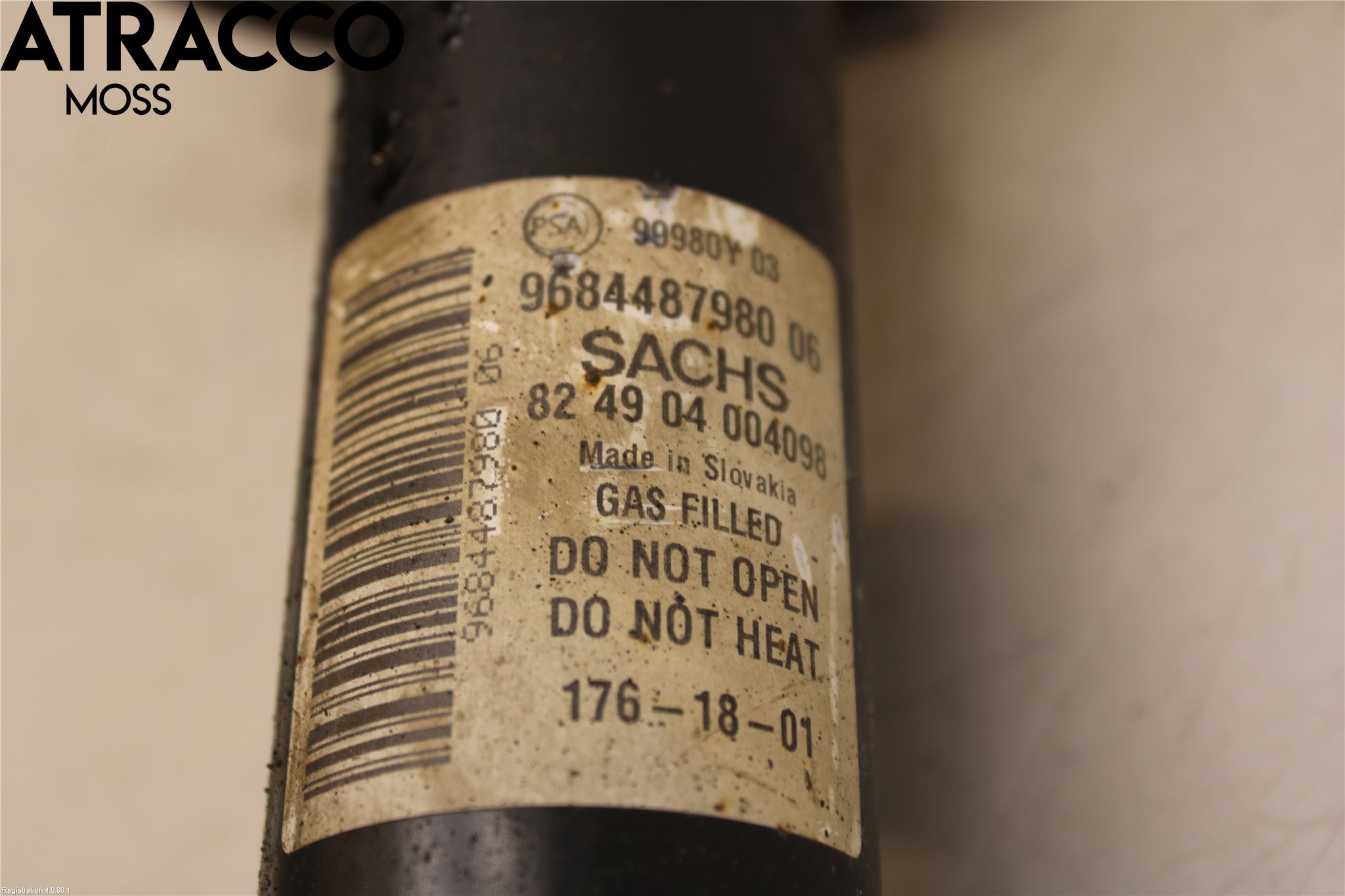 Citroen BERLINGO 08-18 Fjærbein Foran Høyre