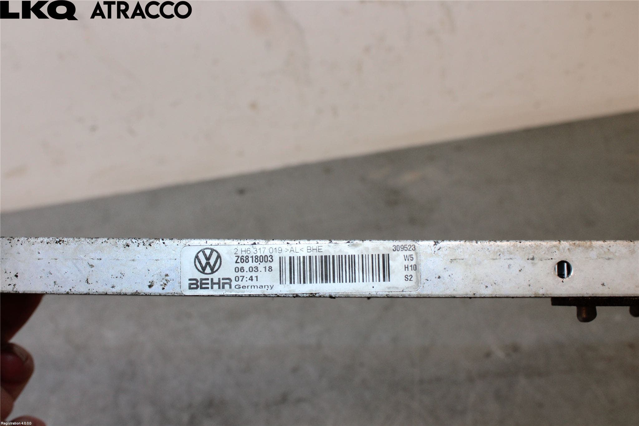 Volkswagen VW AMAROK 2H 10-22 Radiator Oljekjøler Automatgea