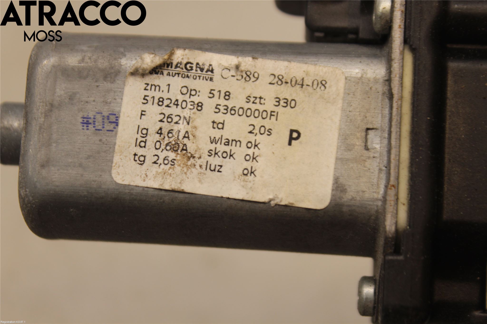 Fiat 500 07- Vindusheis El Komp