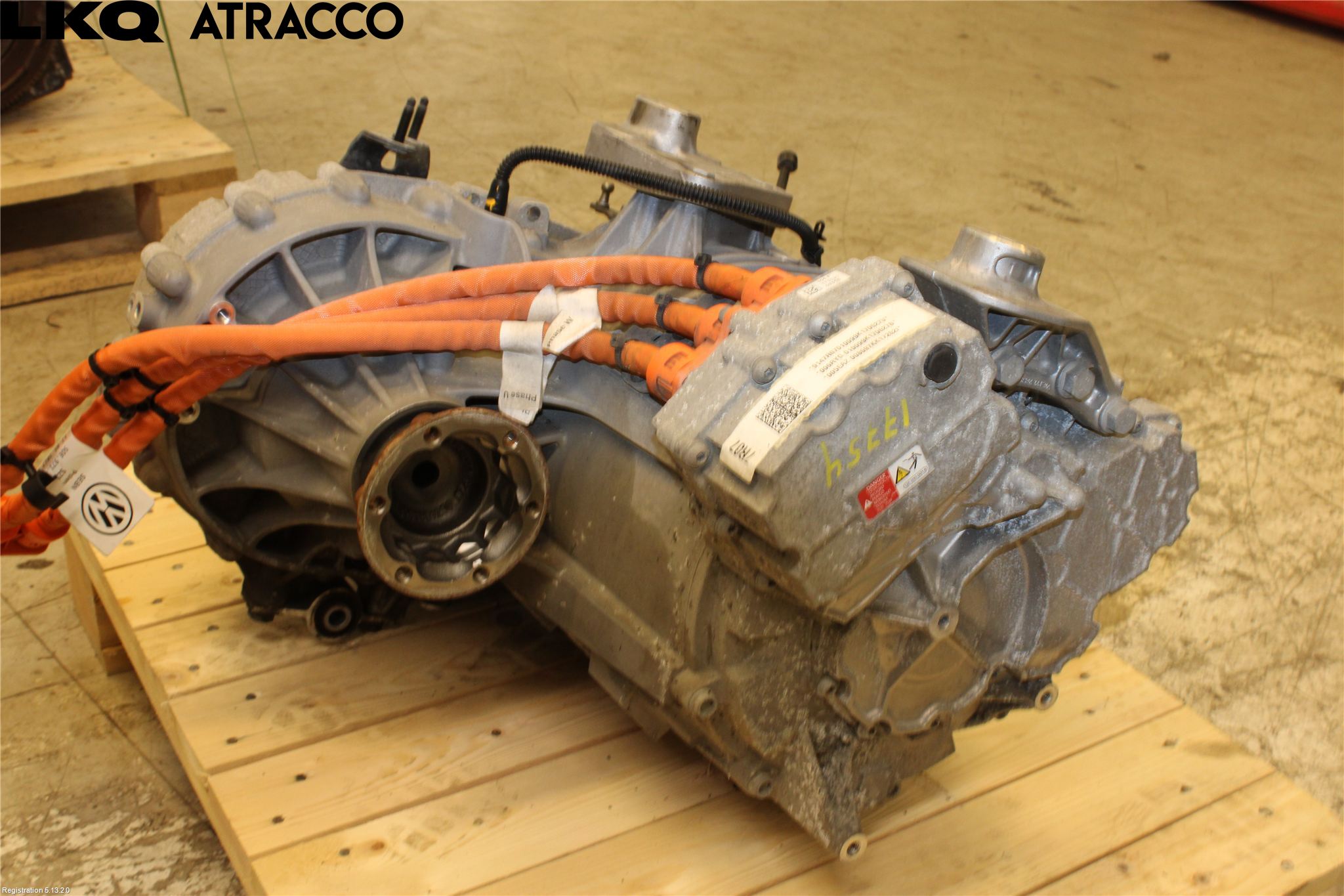 Volkswagen VW GOLF / E-GOLF VII 13-20 Motor Elektrisk Fram