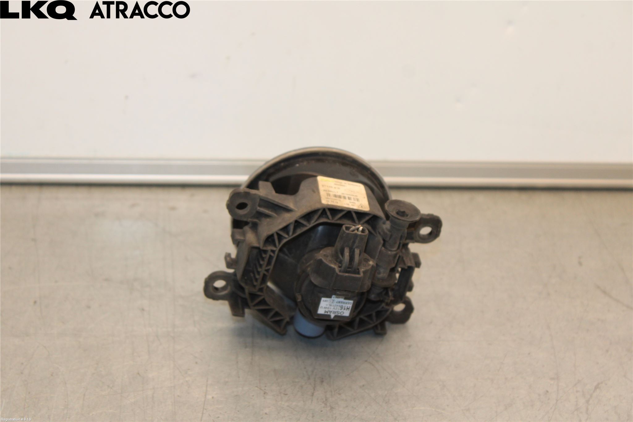 Dacia DUSTER 10-17 Frontlykt-Kurve-Tåkelys