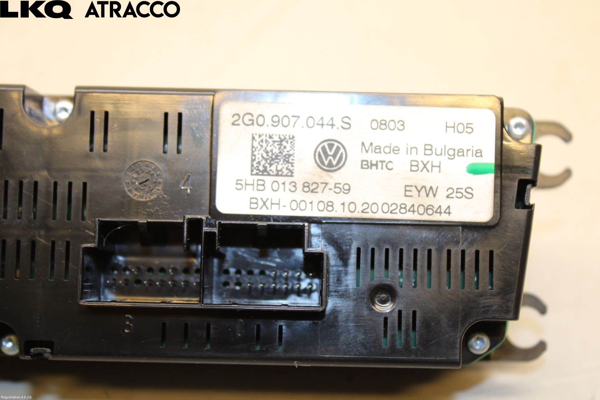 Volkswagen VW POLO VI 18->> Varme Ac Betjening-Display
