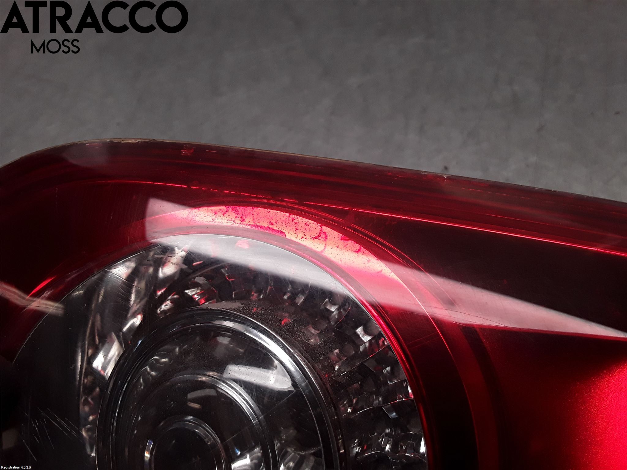 Volkswagen VW PASSAT 05-11 Baklykt Høyre  På Luke(Indre)