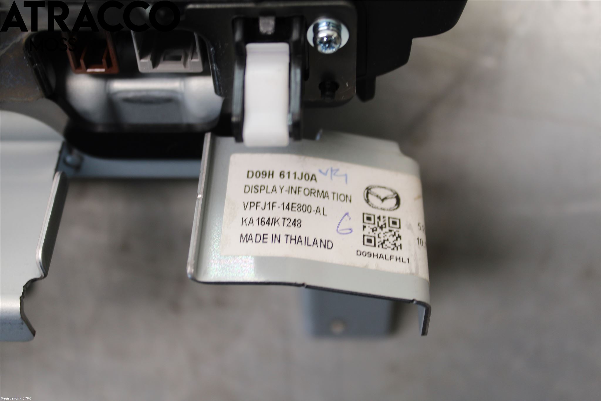 Mazda CX-3 Multifunktionsdisplay