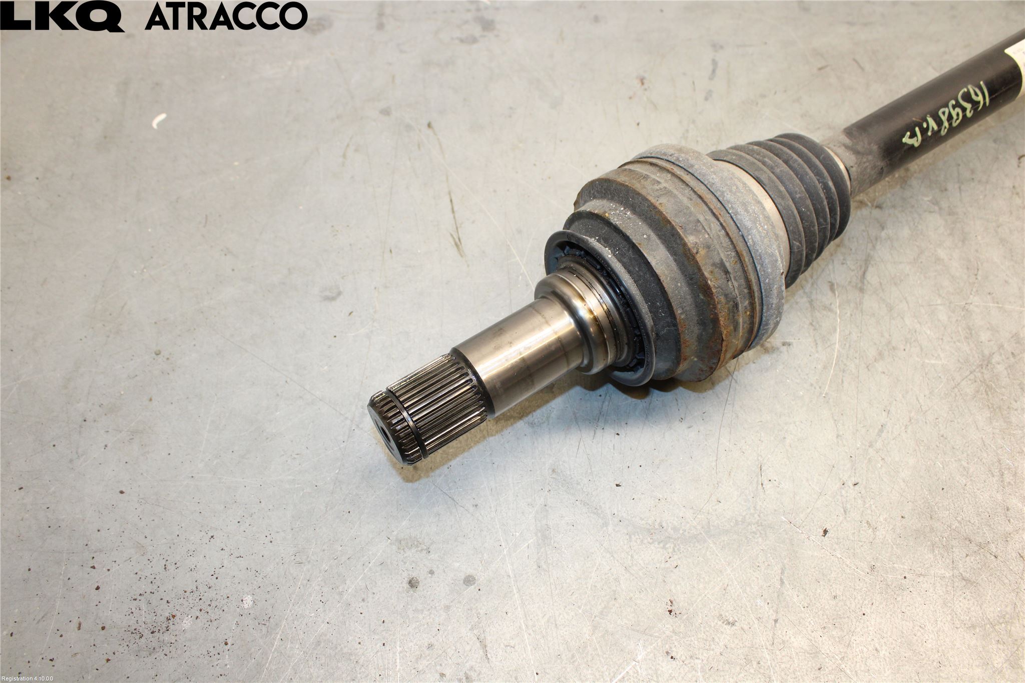 Porsche PANAMERA 09- Drivaksel Bak Kompl Venstre