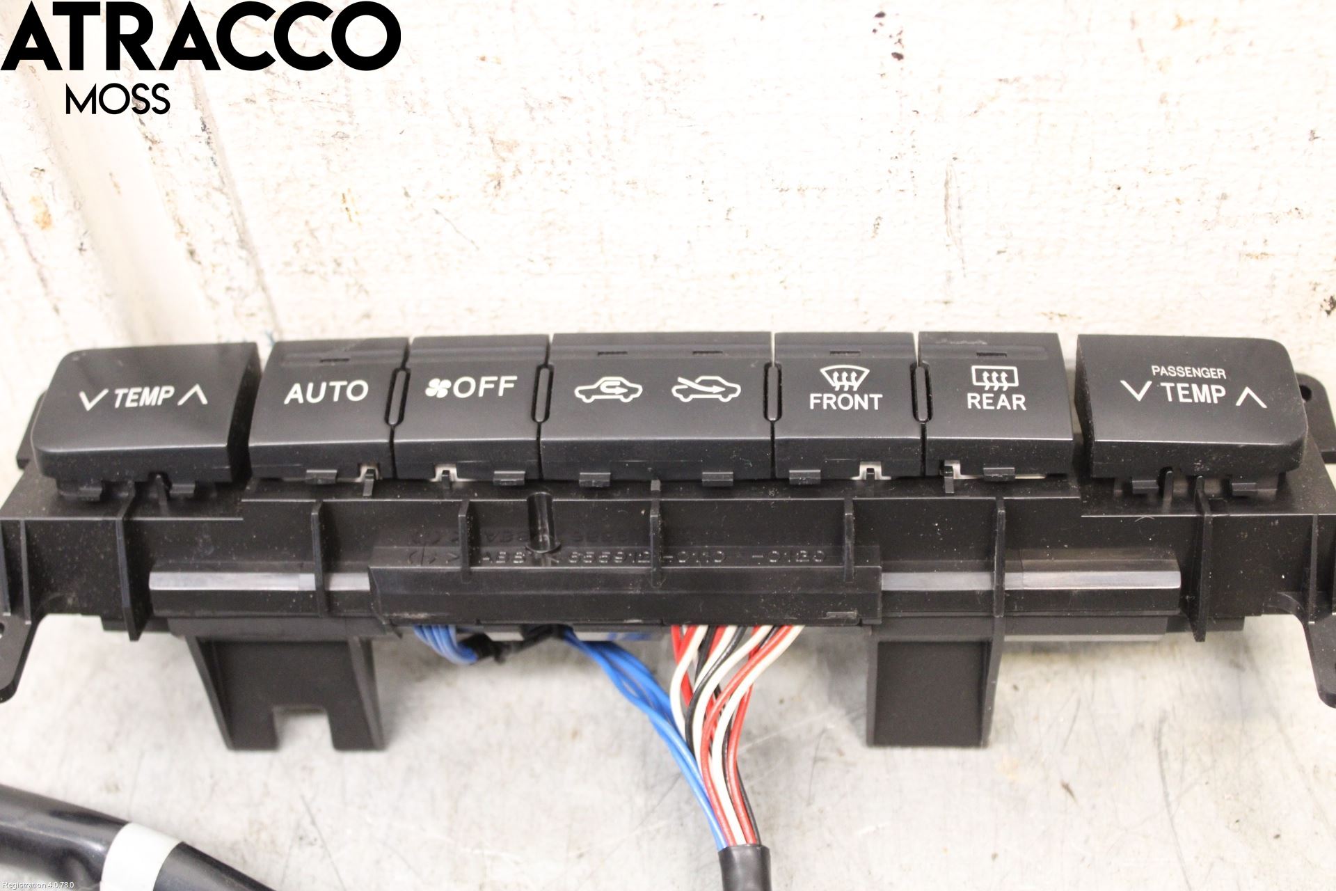 Toyota LANDCRUISER J120 02-09 Varme Ac Betjening-Display