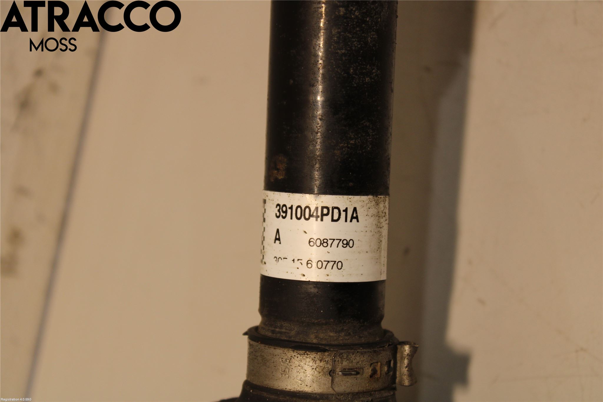 Renault KADJAR 15- Drivaksel Bak Kompl Høyre