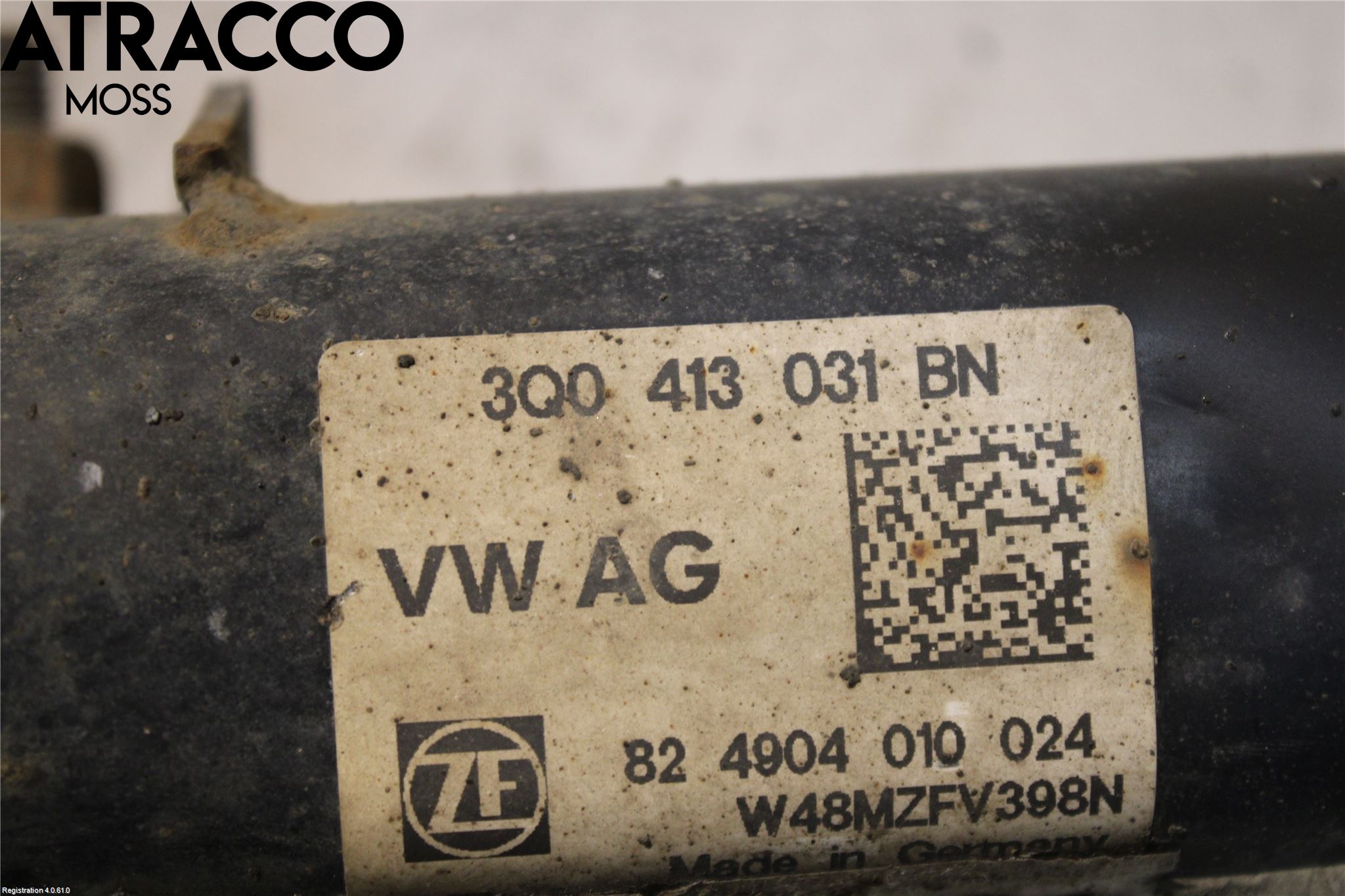 Volkswagen VW PASSAT 15-19 Fjærbein Foran Venstre