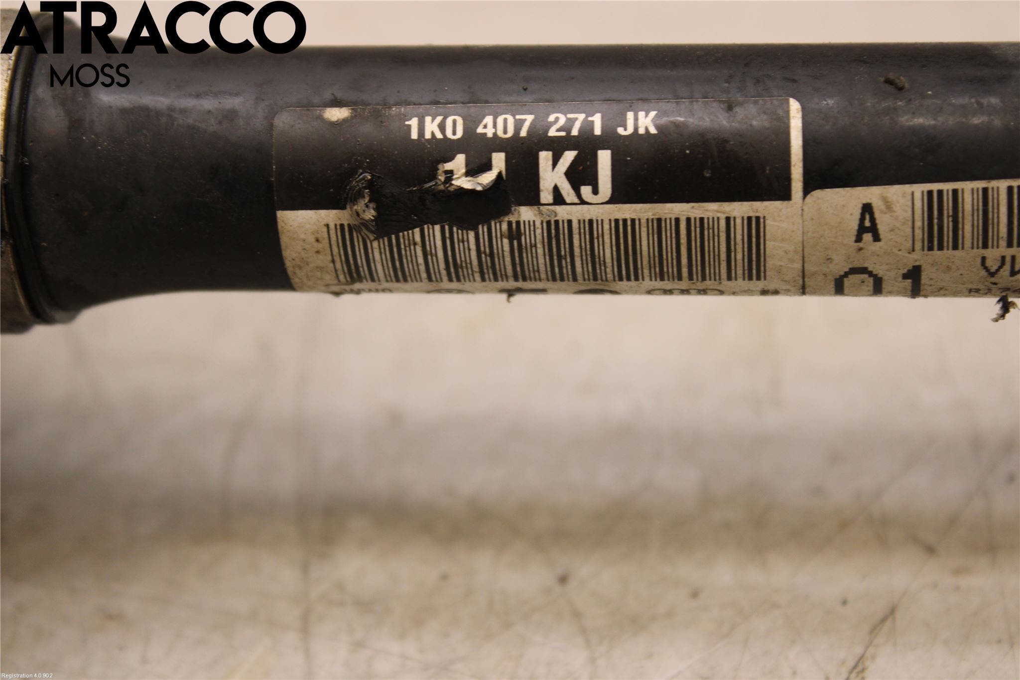 Volkswagen VW GOLF VI 09-13 Drivaksel Foran Kompl Venstre