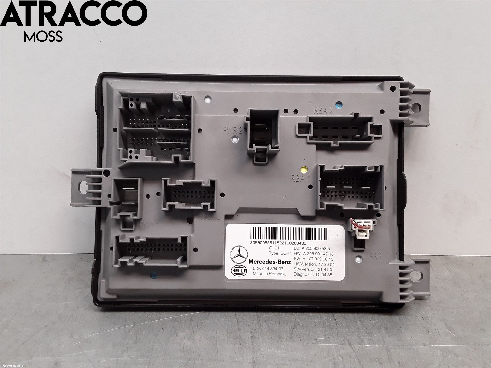 Mercedes-Benz MB EQC (N293) 20- Styreenhet Øvrig