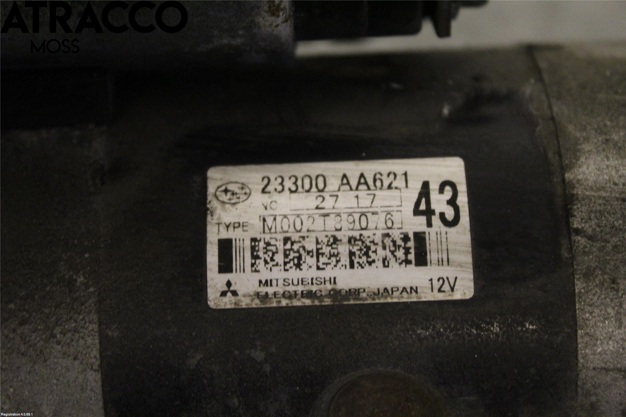 Subaru XV 12-17 Startmotor Diesel