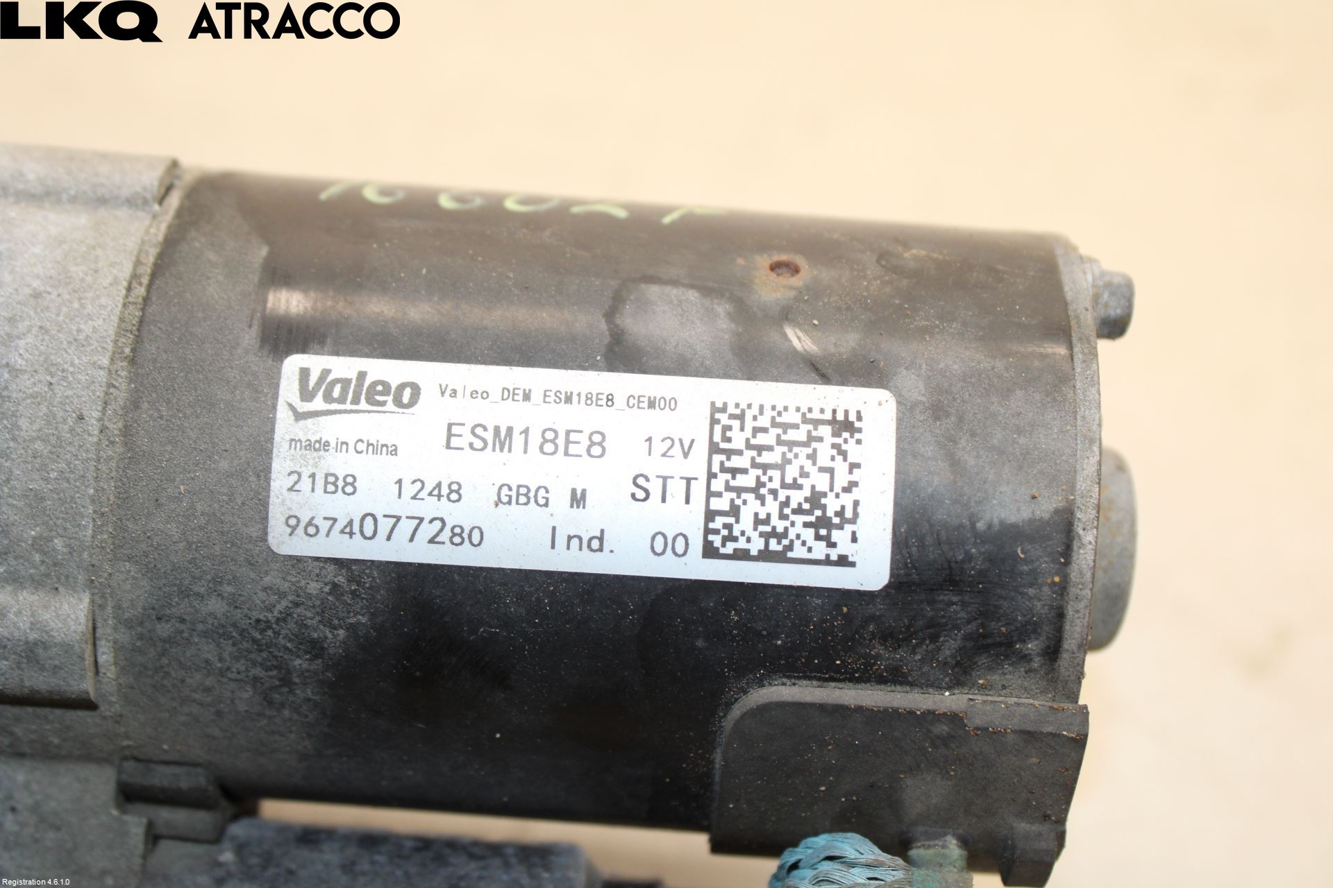 Opel GRANDLAND X 18- Startmotor