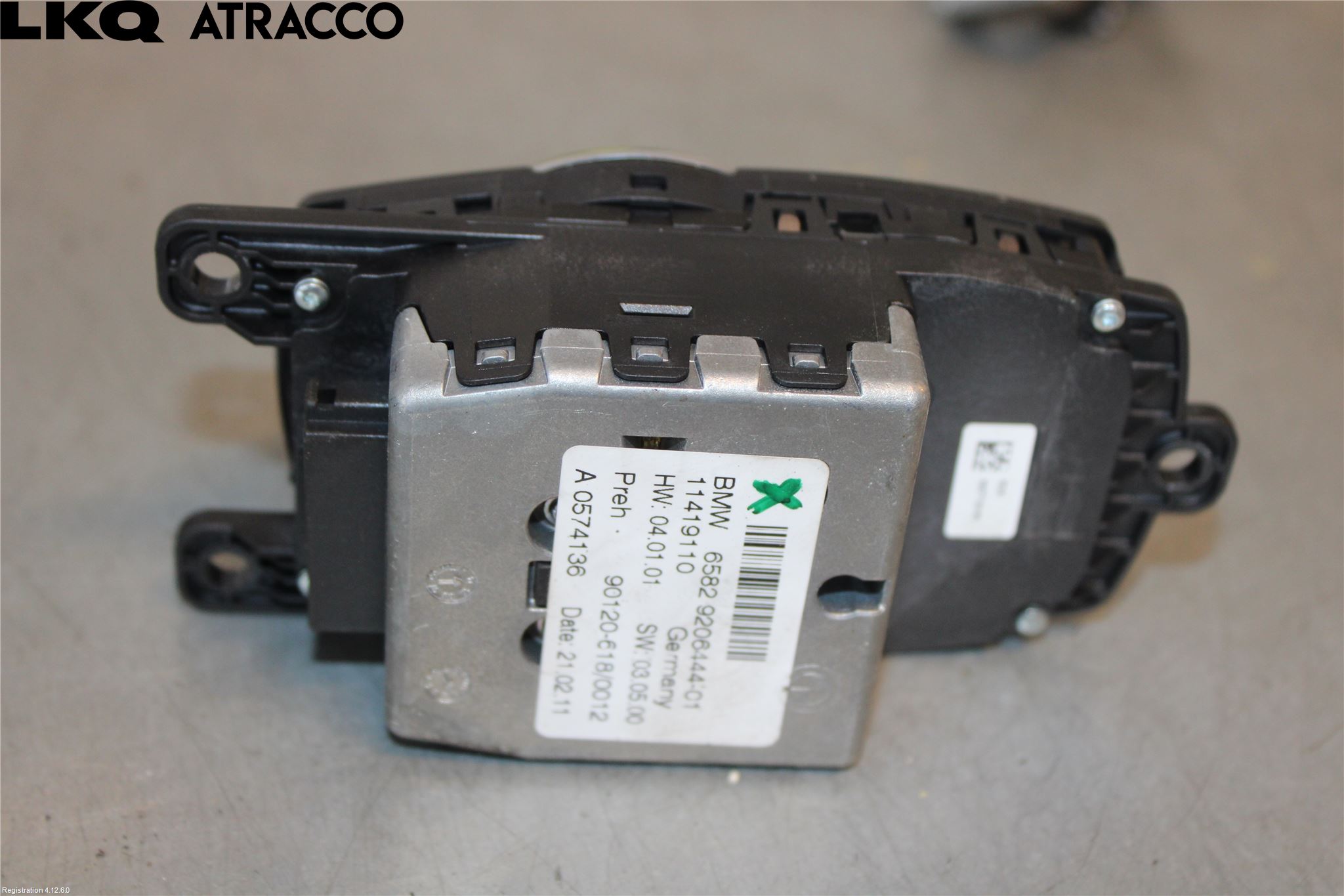 BMW 5 F10/F11/F18 09-17 Bryter Multifunksjon