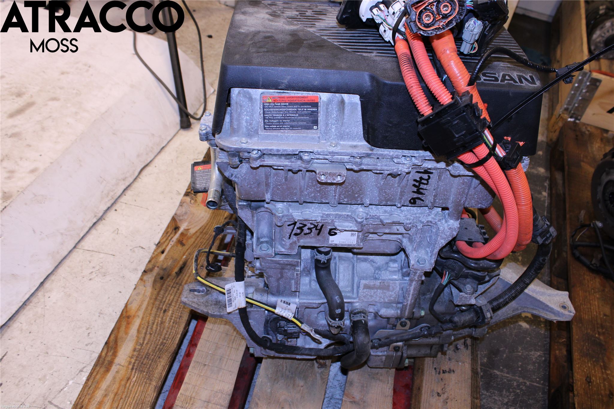 Nissan LEAF 18- Motor Elektrisk Fram