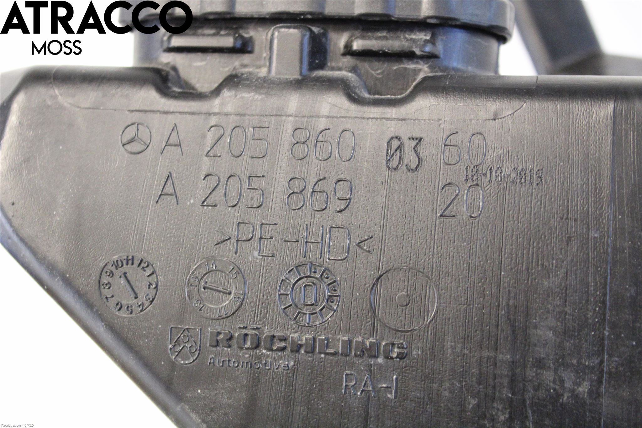 Mercedes-Benz MB E-KLASS (W213) 16-23 Spylerbeholder Frontrute