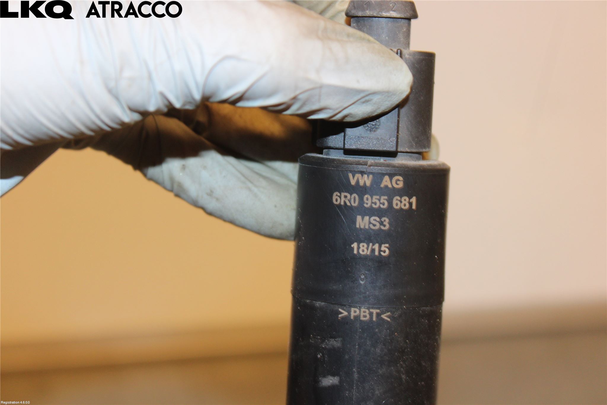 Volkswagen VW GOLF / E-GOLF VII 13-20 Spylerpumpe Høytrykk