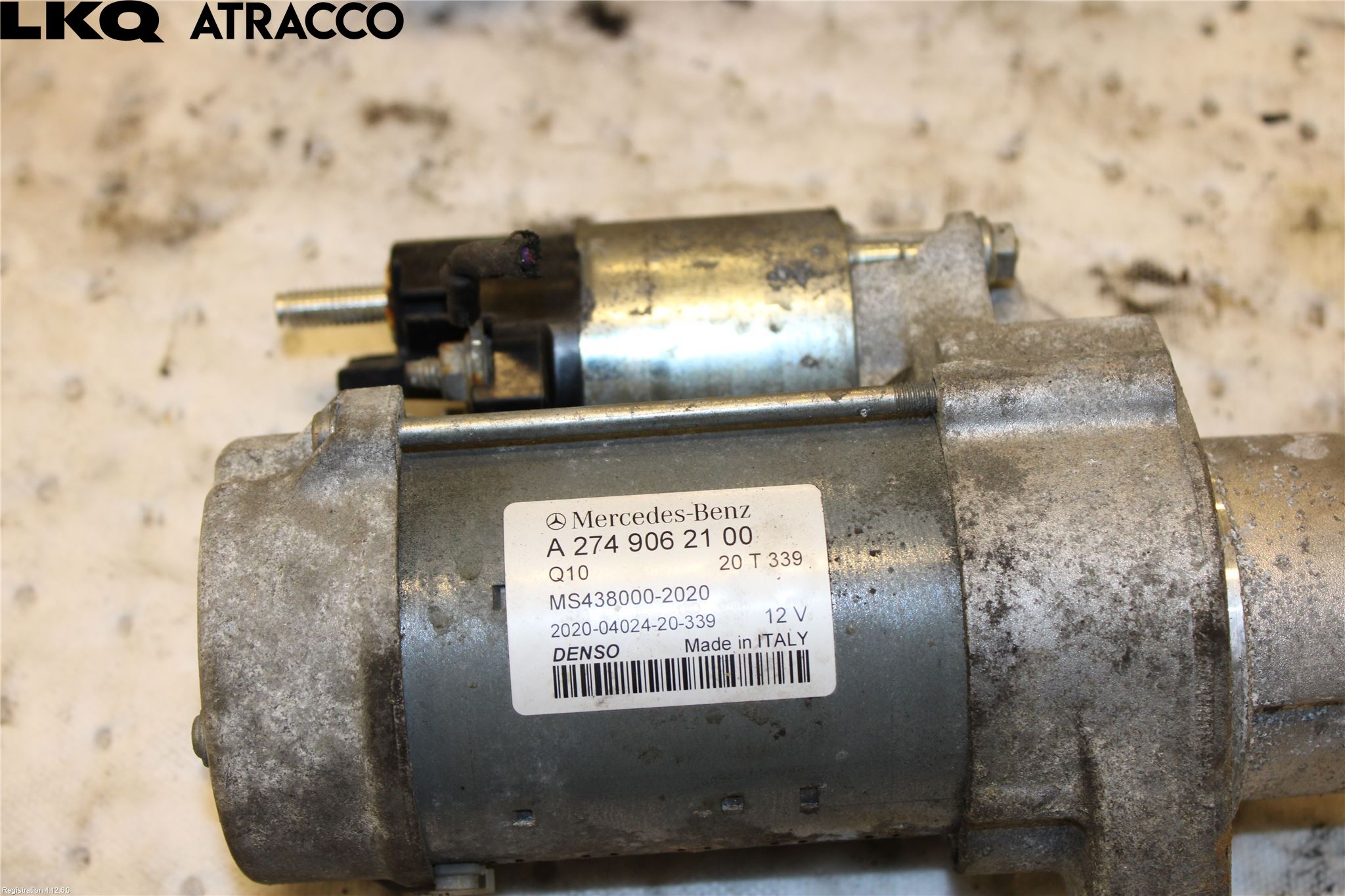 Mercedes-Benz MB C-KLASS (W205) 14-21 Startmotor