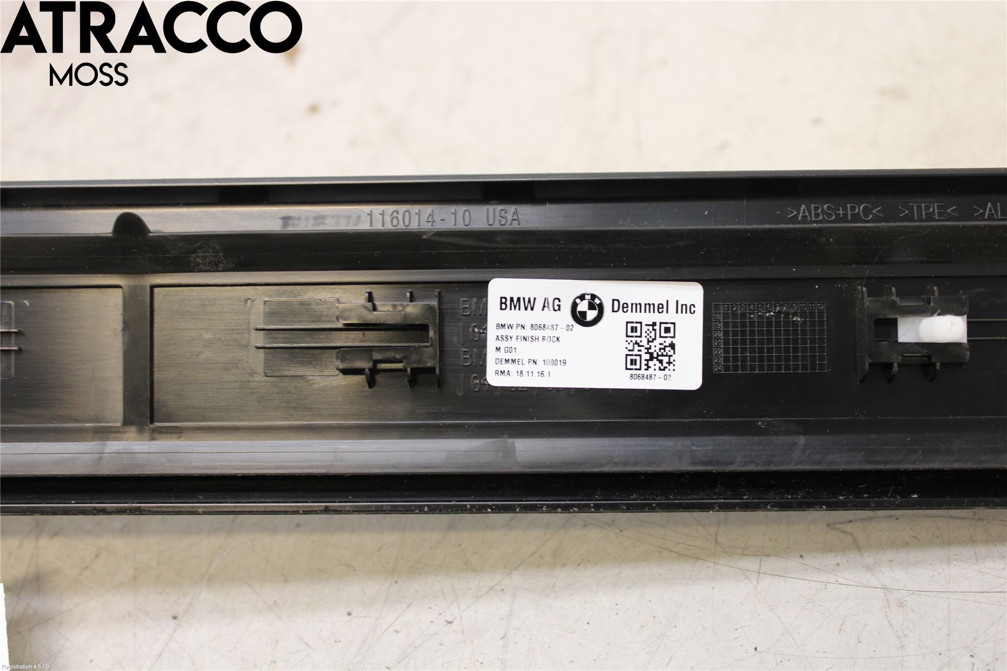 BMW X3 G01 18- List Venstre Side