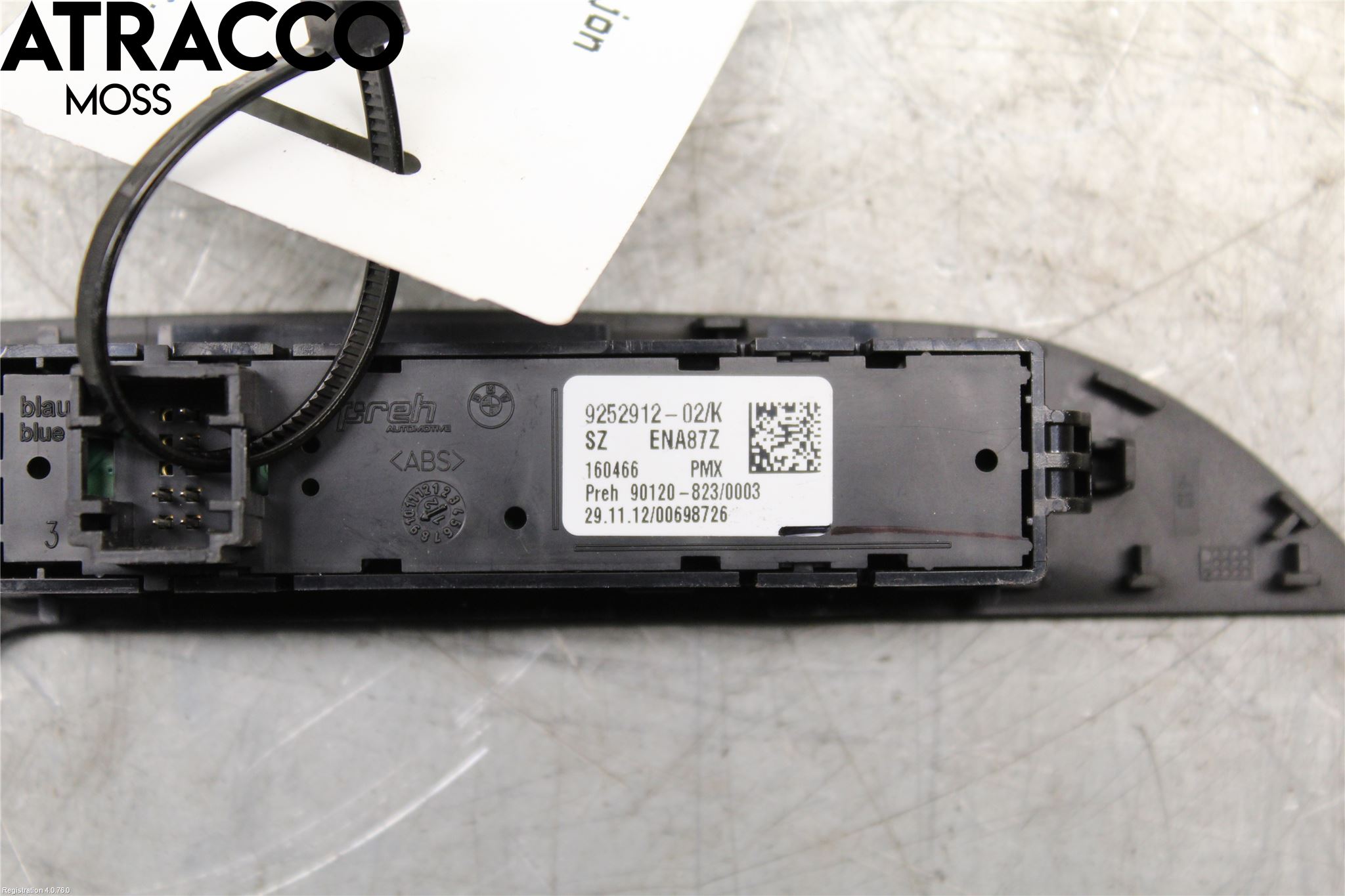 BMW 3 F30/F31/F80 12-19 Bryter Multifunksjon