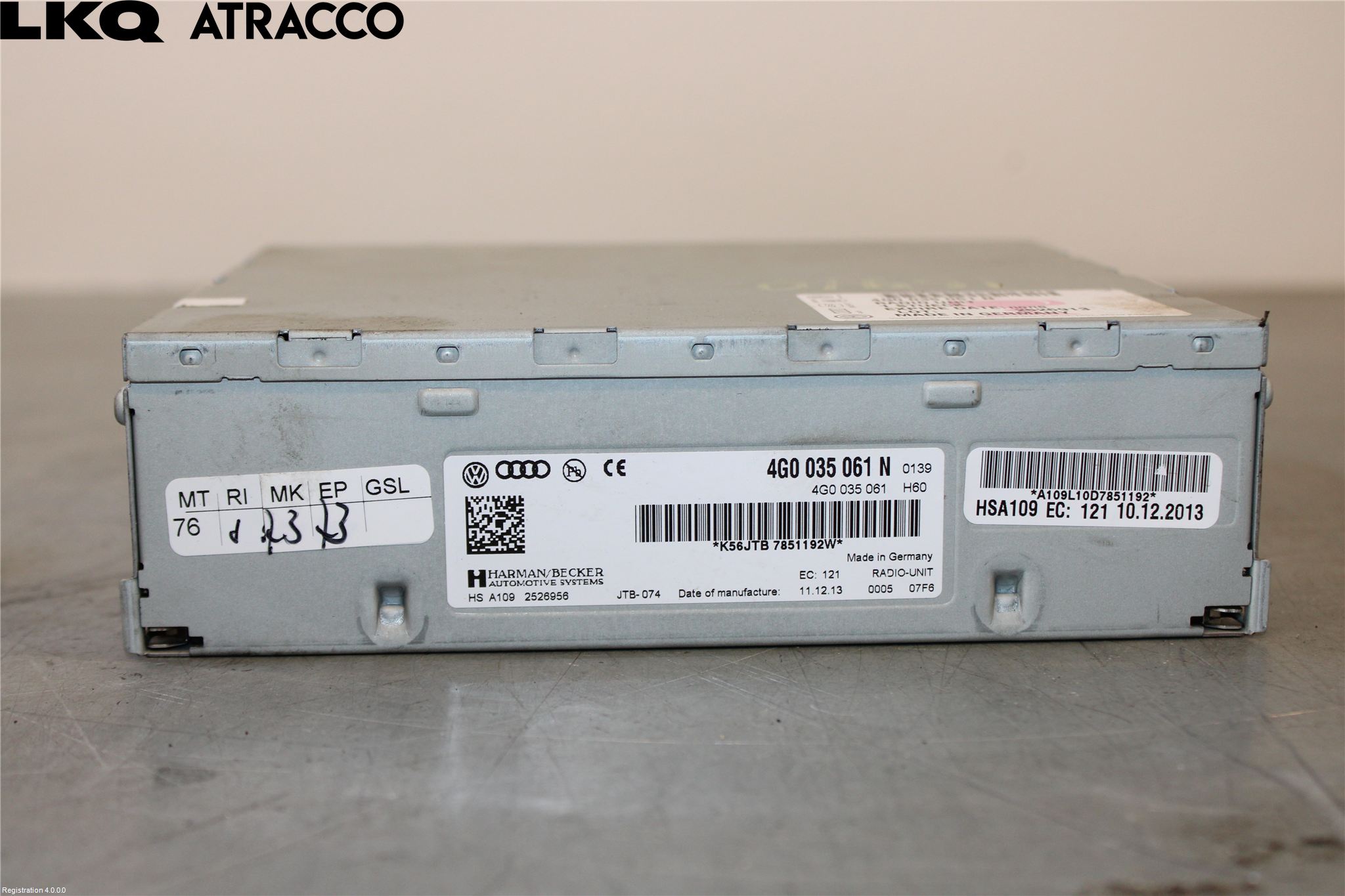 Audi A5 07-16 Stereo Radio