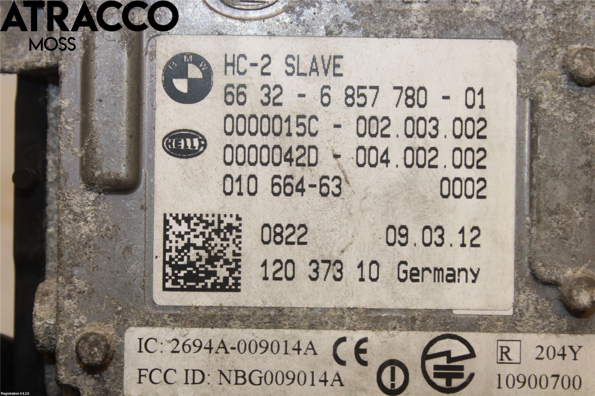 BMW 5 F10/F11/F18 09-17 Sensor Kollisjonsbeskyttelse