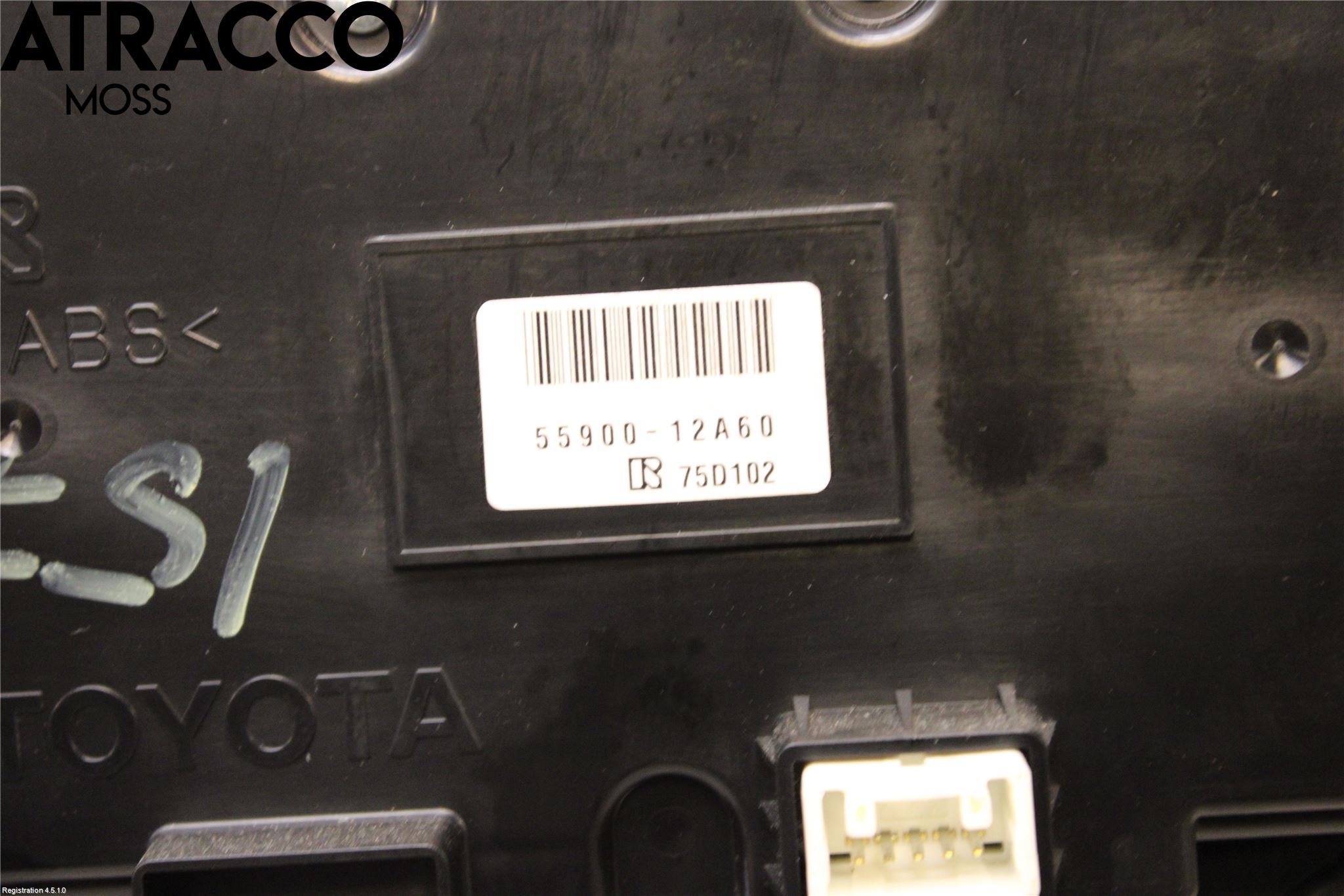 Toyota COROLLA 08-12 Varme Ac Betjening-Display