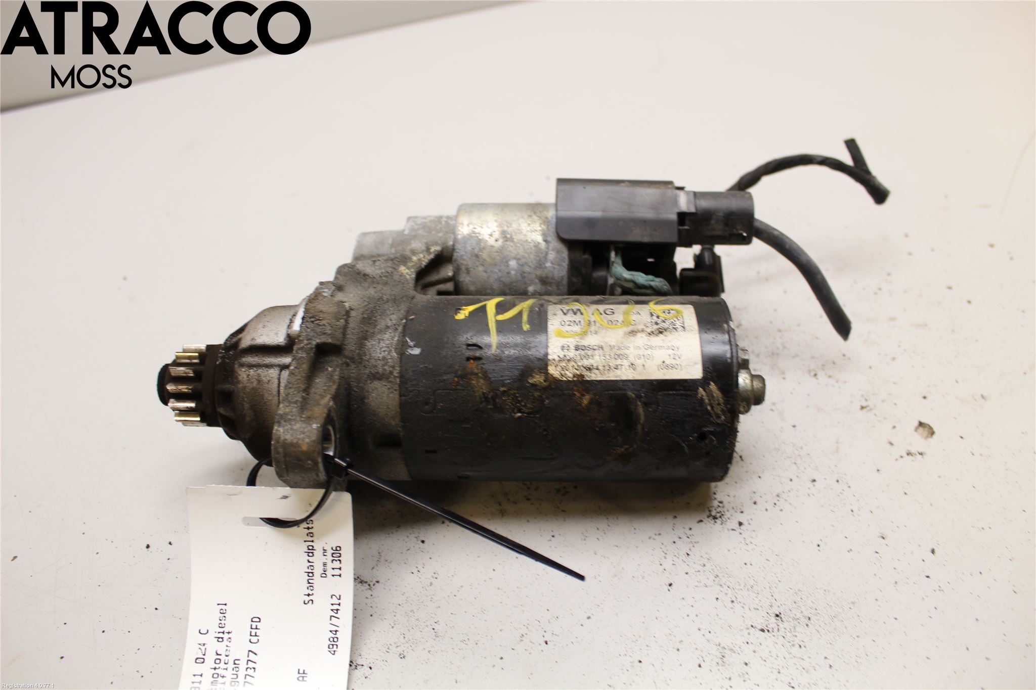 Volkswagen VW TIGUAN 07-16 Startmotor Diesel