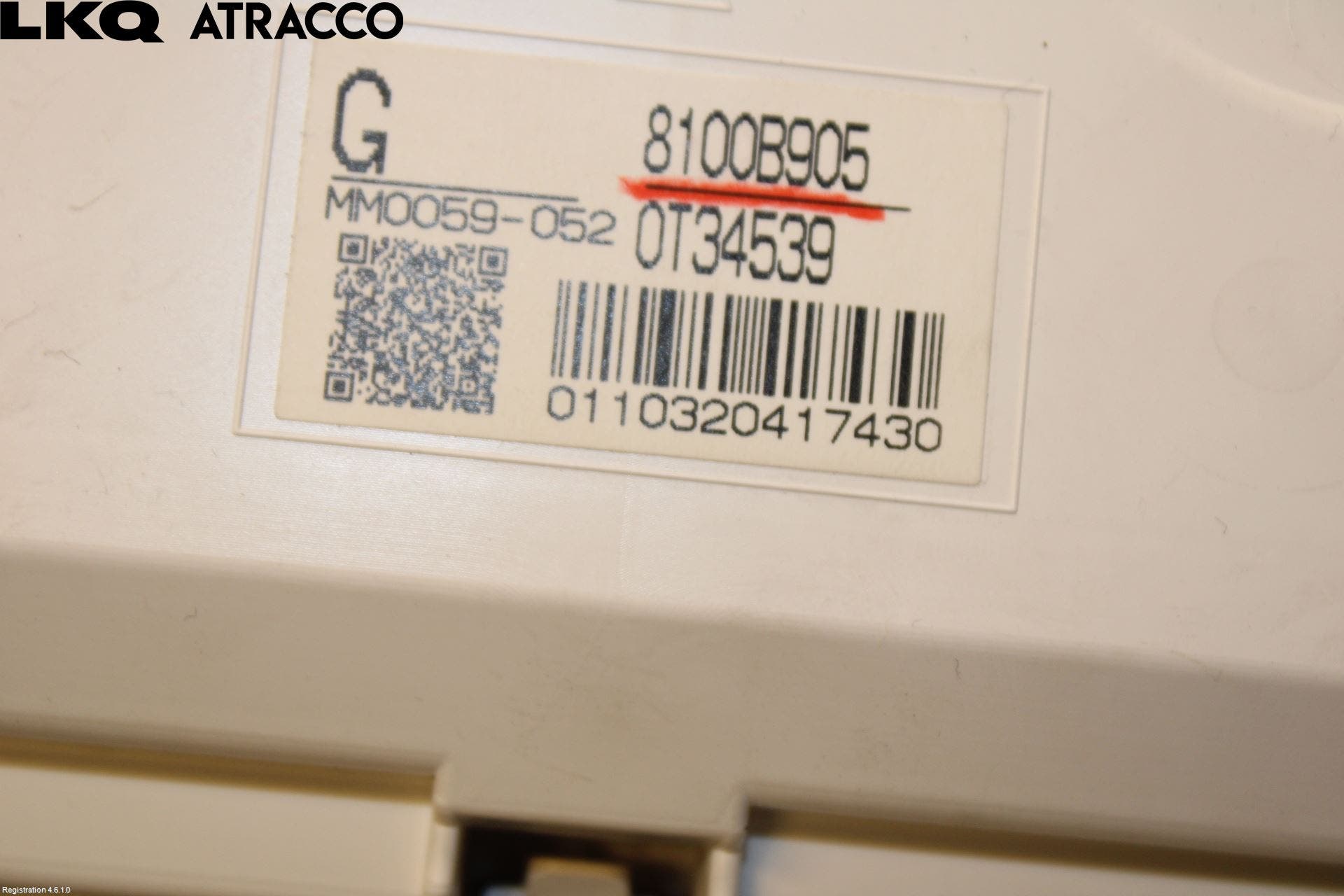 Mitsubishi OUTLANDER 13-21 Instr Kombinert