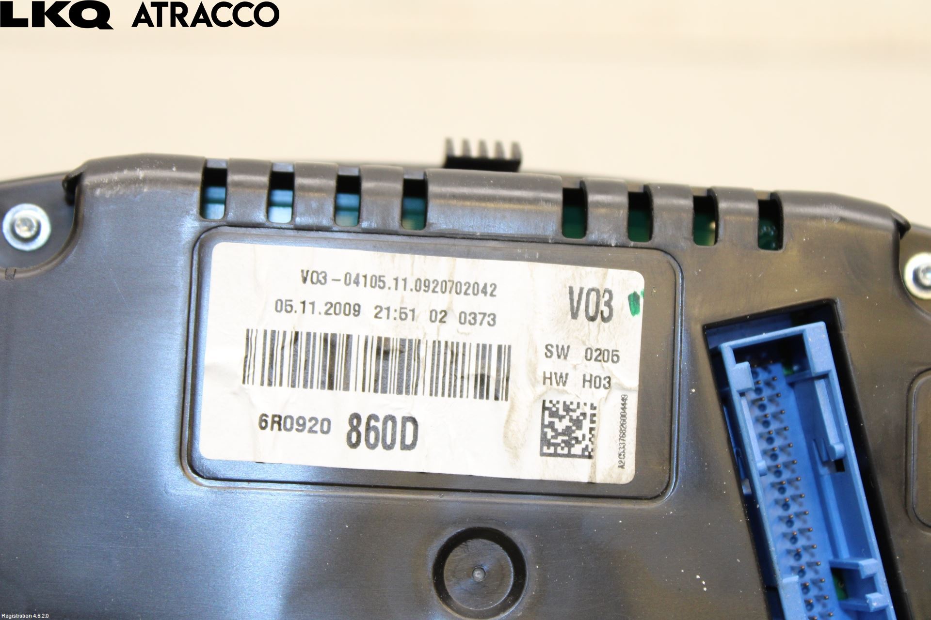 Volkswagen VW POLO 10-17 Instr Kombinert