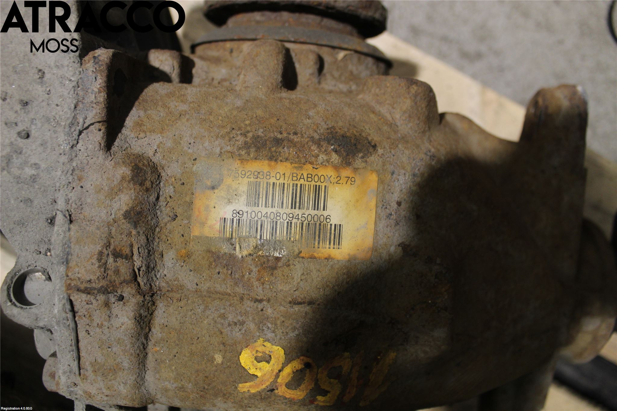 BMW X1 E84 10-15 Bakaksel Kardang Bak -Diff