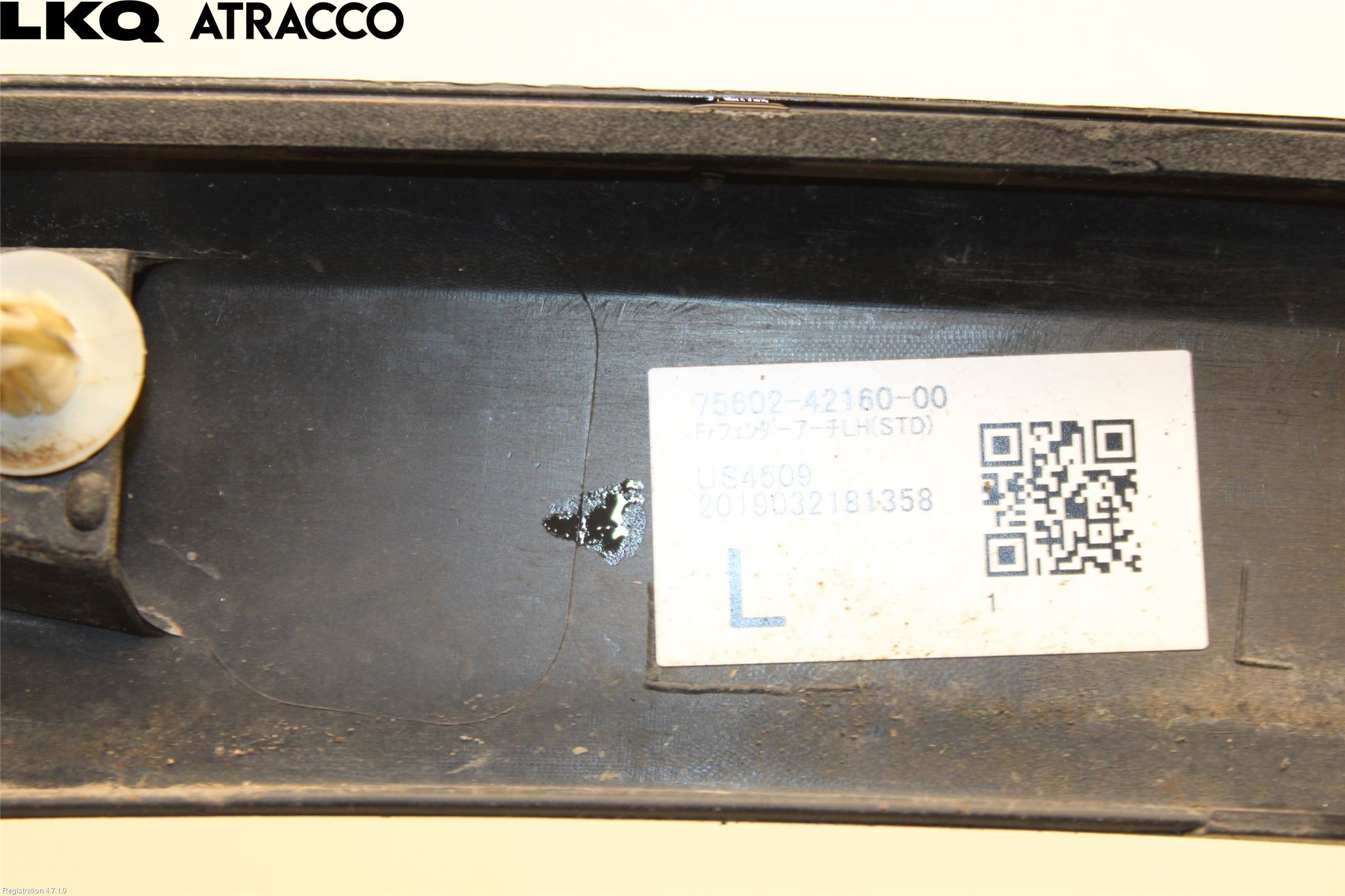 Toyota RAV4 19- Hjulbuelist