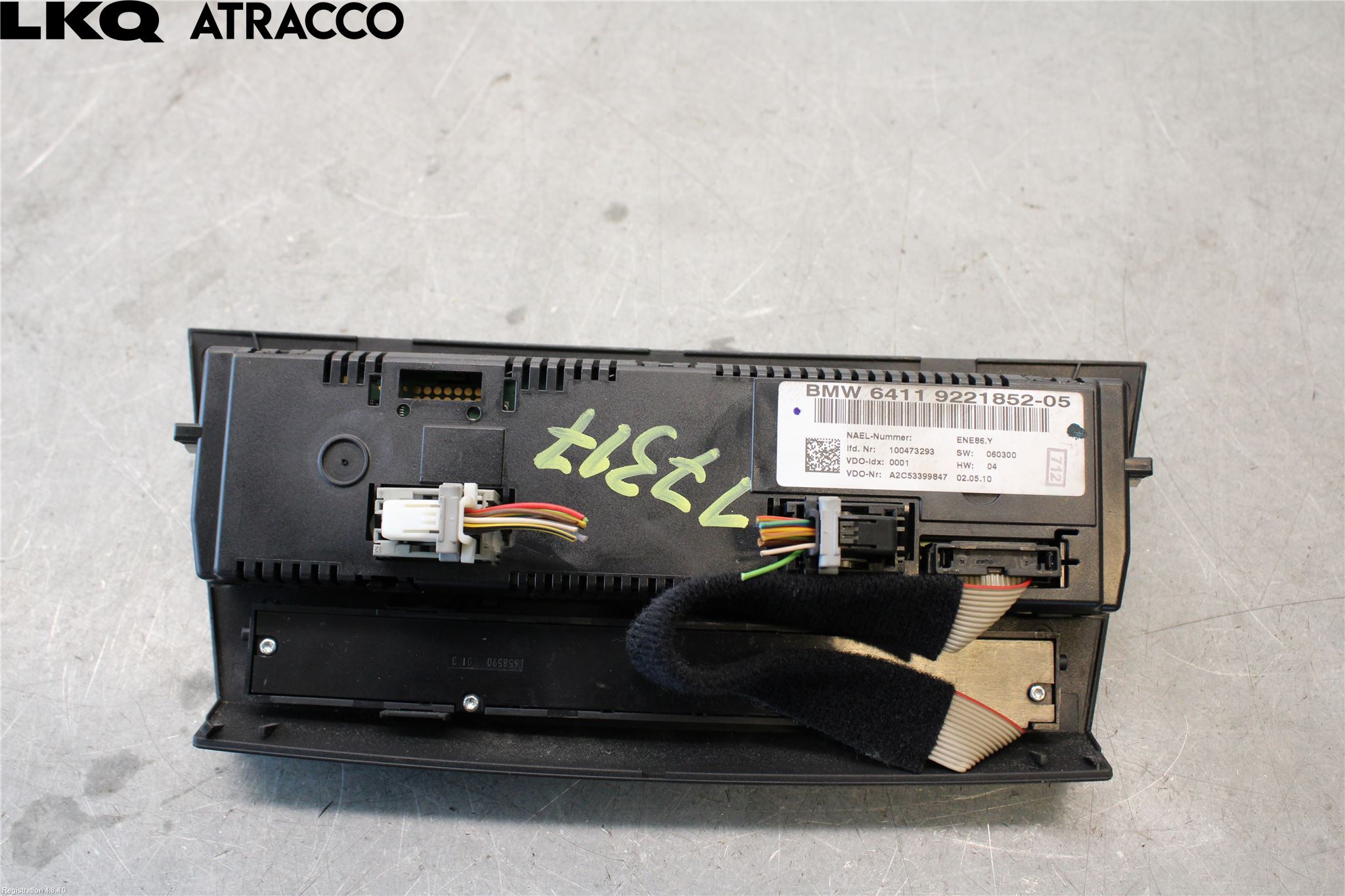 BMW 3 E90/91 SED/TOU 05-12 Varmeapparat Panel(Regulering)