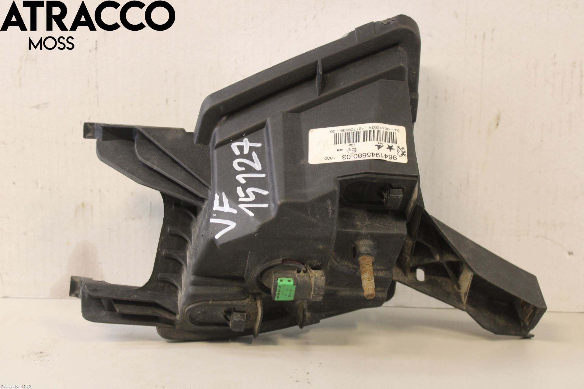 Peugeot 407 Frontlykt-Kurve-Tåkelys