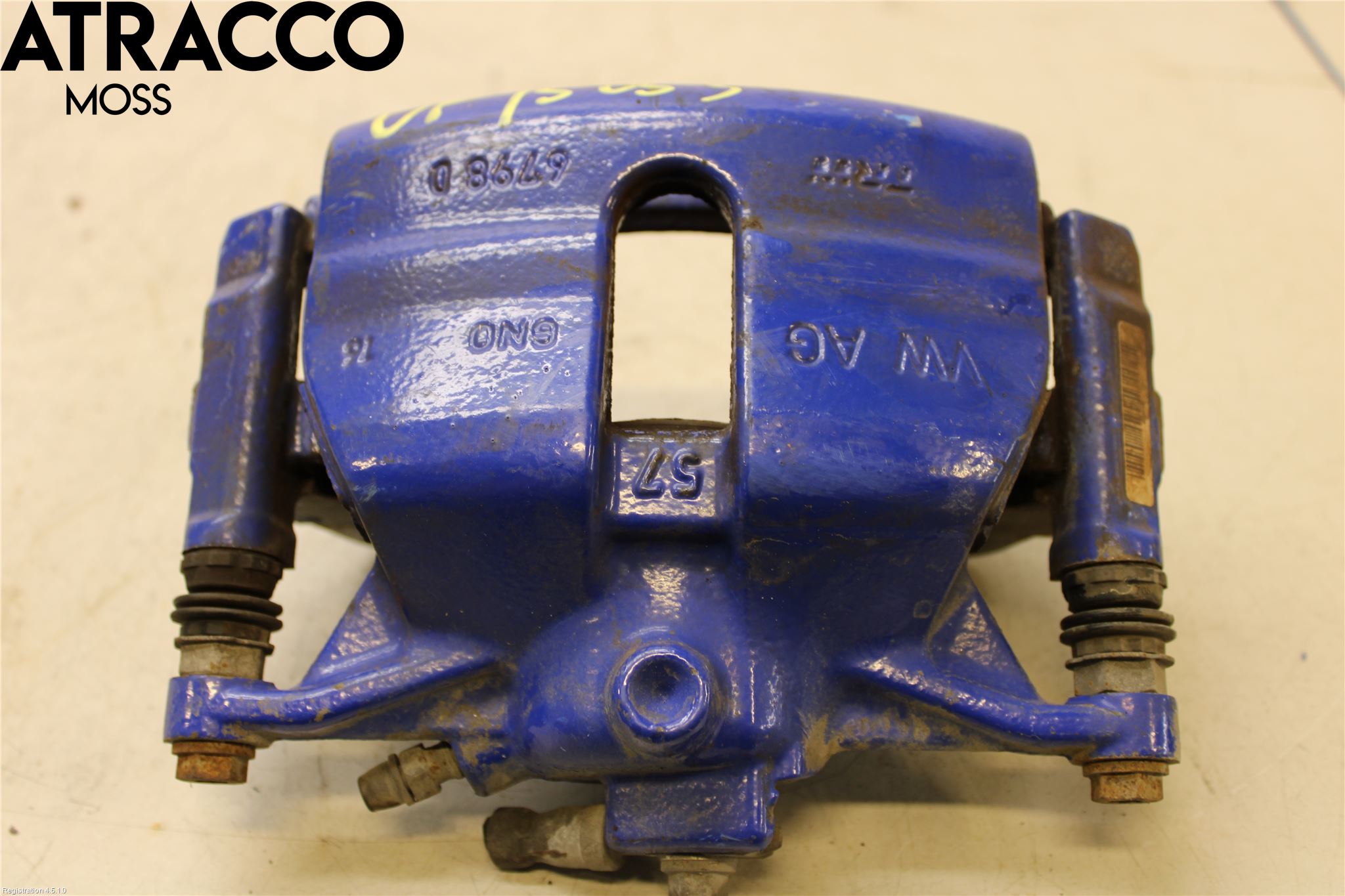 Volkswagen VW GOLF / E-GOLF VII 13-20 Bremsecaliper Foran Venstre