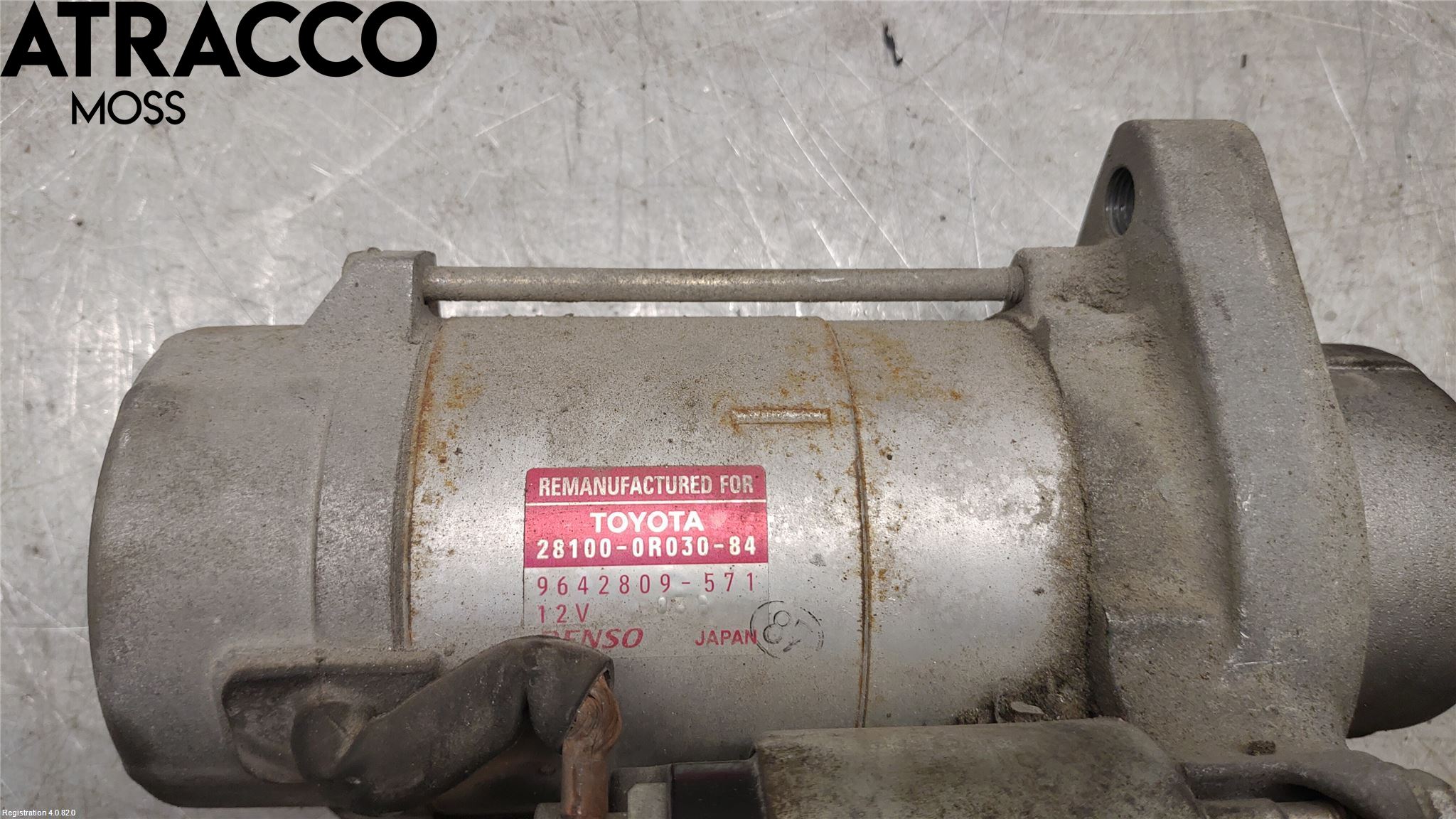 Toyota RAV 4 06-12 Startmotor Diesel